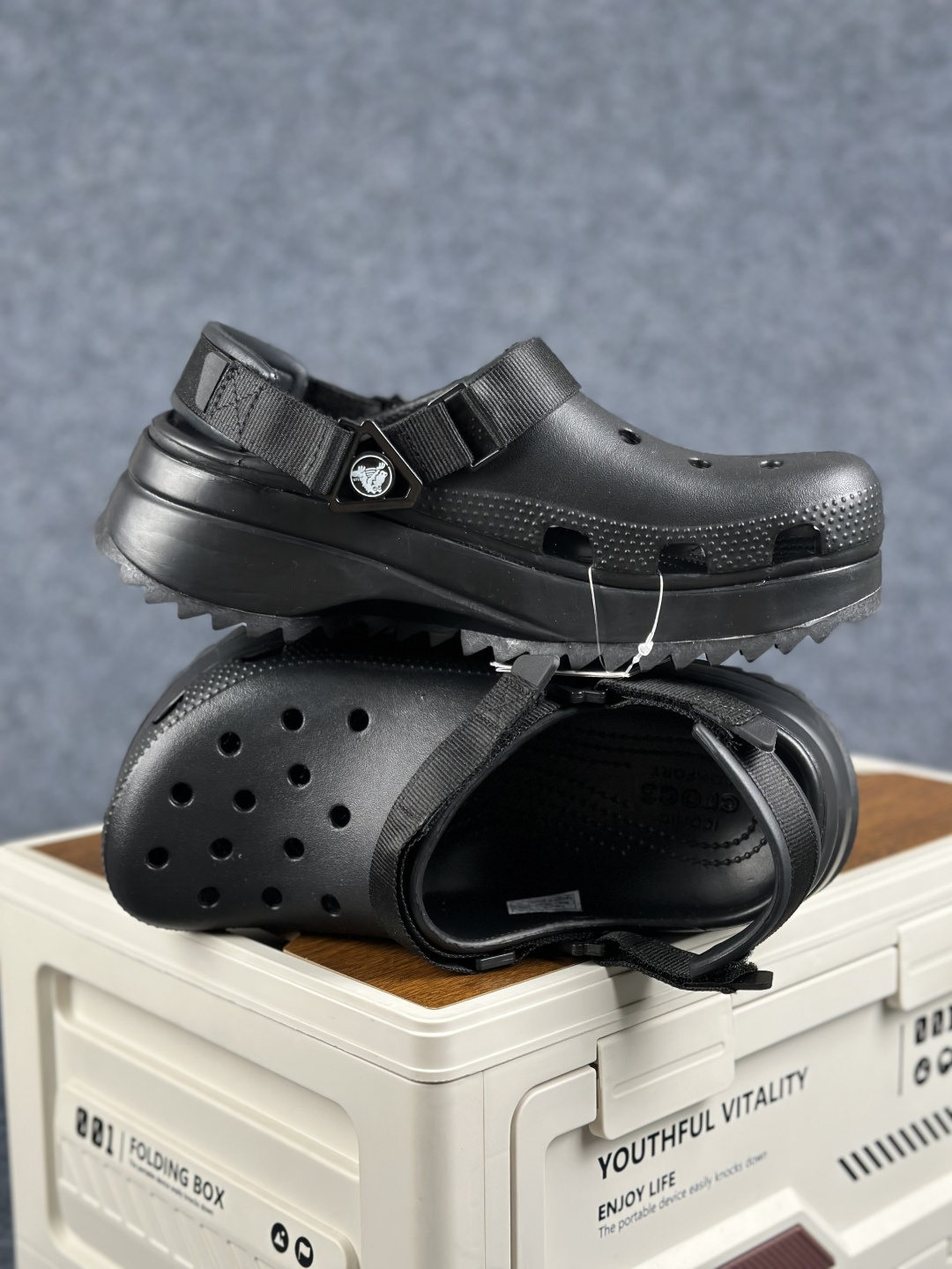 Crocs 经典酷走厚底洞洞鞋(彩底扎染款) 完整(彩底扎染款) 206772-94S-Top High Quatity Cheap Sneakers Fashion Clothing Clothes Bags handbags Shoes of all Brand wholesale With The best Quality And Beautiful Price from China Factory Chinese suppliers wholesaler seller Crocs 经典酷走厚底洞洞鞋(彩底扎染款) 完整(彩底扎染款) 206772-94S