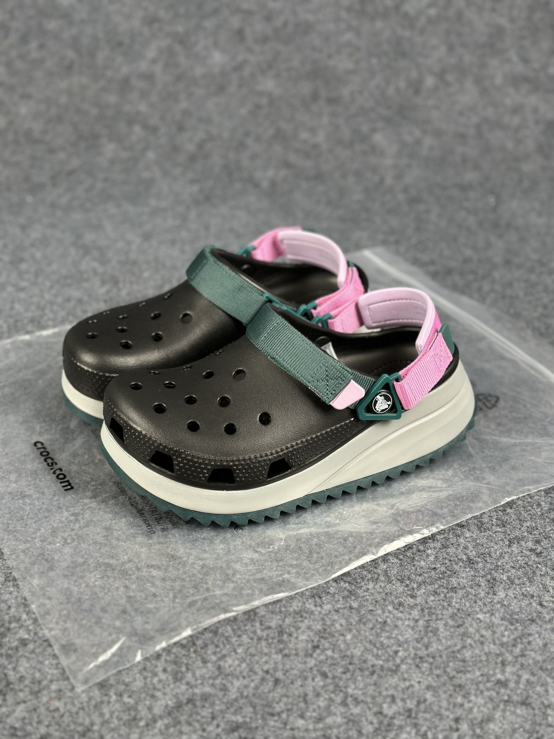 默认软包 鞋盒+5 Crocs 经典酷走厚底洞洞鞋(彩底扎染款)-Top High Quatity Cheap Sneakers Fashion Clothing Clothes Bags handbags Shoes of all Brand wholesale With The best Quality And Beautiful Price from China Factory Chinese suppliers wholesaler seller 默认软包 鞋盒+5 Crocs 经典酷走厚底洞洞鞋(彩底扎染款)