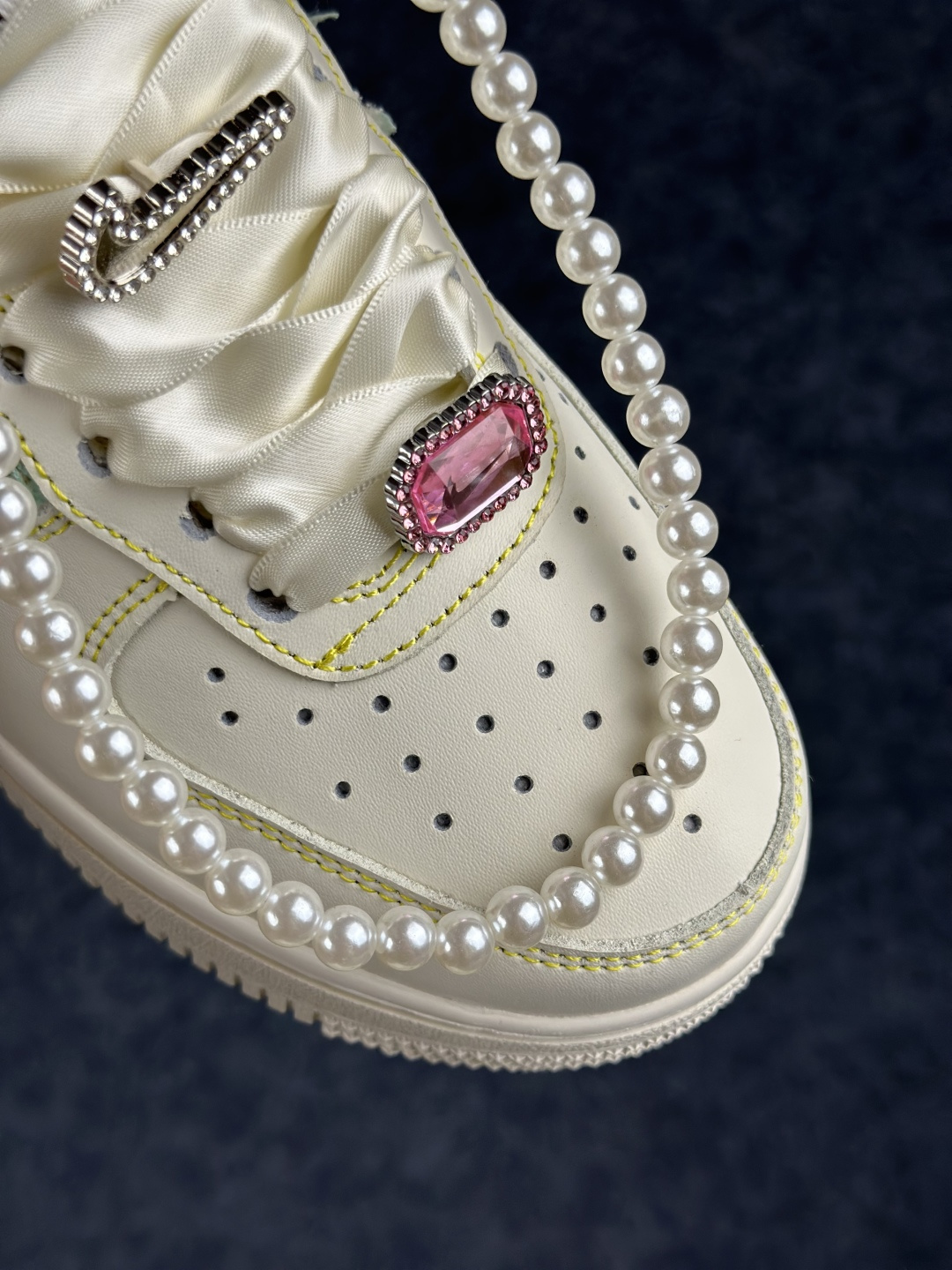 Nike Air Force 1'07 Low ”Jade Pearl Canvas” 手绘涂鸦 青珠画境 空军一号低帮休闲板鞋 FJ7740-111