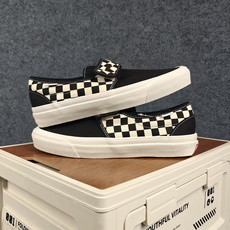 虎扑版!Vans Slip-On 绑带低帮 158V 纯原级别外贸订单!万斯经典 硫化帆布板鞋 正品海鸥线 鞋头包边完美 虎扑版!Vans Slip-On 绑带低帮 158V 纯原级别外贸订单!万斯经典 硫化帆布板鞋 正品海鸥线 鞋头包边完美