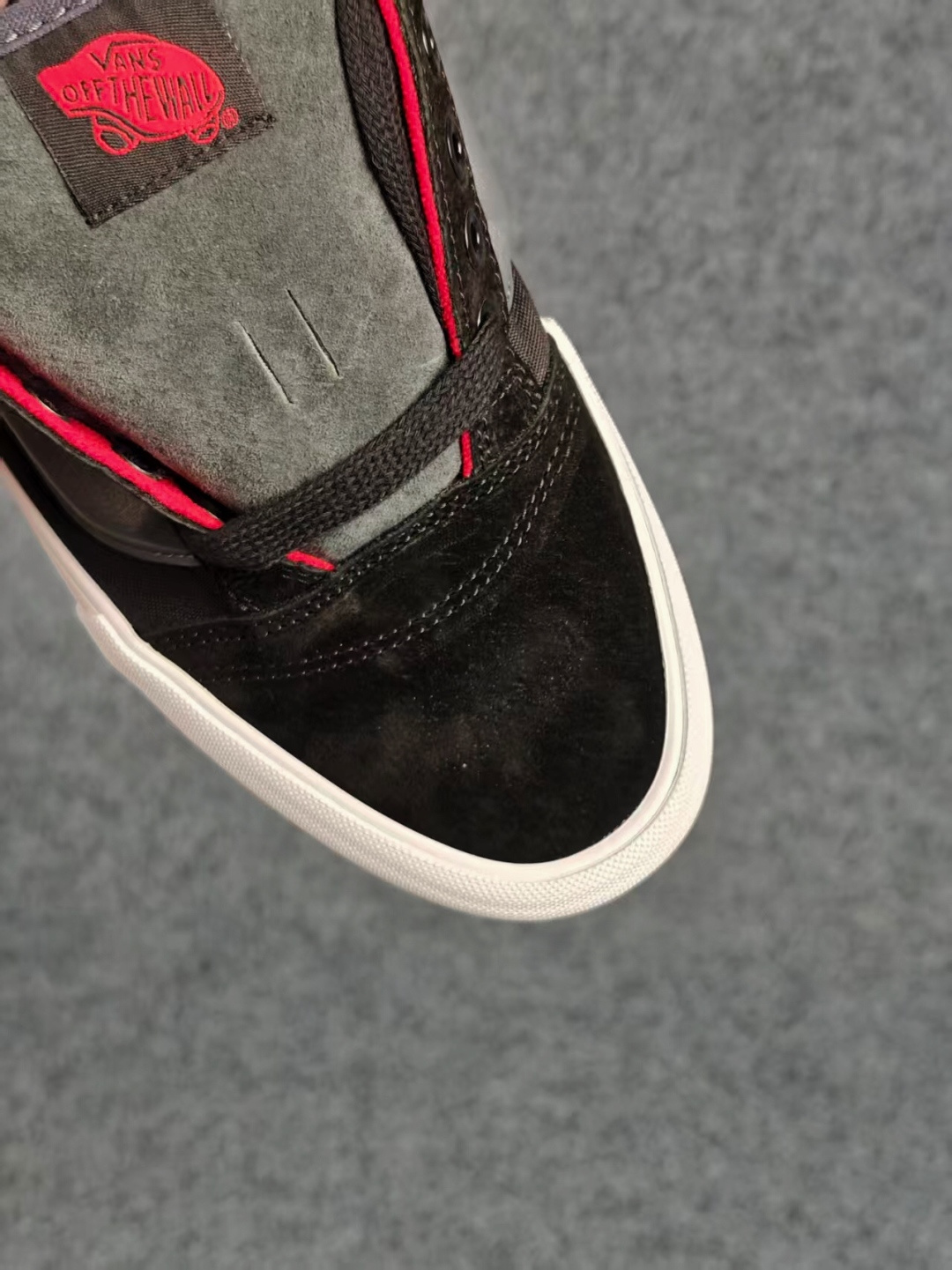 虎扑版!Vans Knu-Skool 低帮 KK54 纯原级别外贸订单!万斯经典 硫化翻毛皮板鞋 粗宽立体标 正品海鸥线 虎扑版!Vans Knu-Skool 低帮 KK54 纯原级别外贸订单!万斯经典 硫化翻毛皮板鞋 粗宽立体标 正品海鸥线