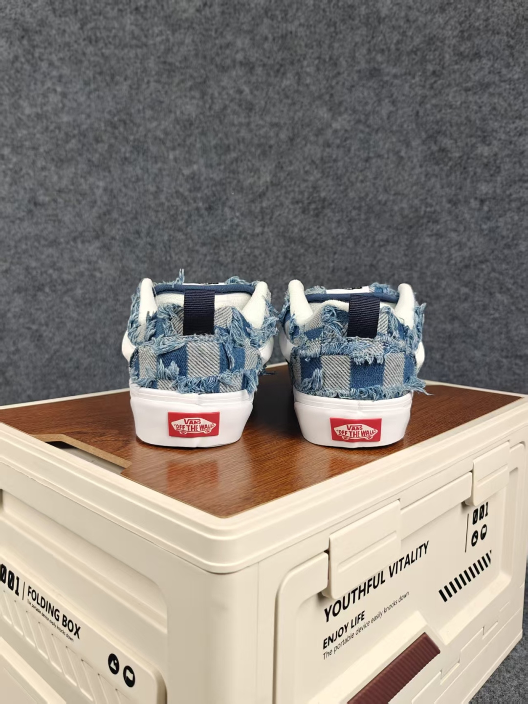 虎扑版！Vans Knu-Skool 低帮 KK55 纯原级别外贸订单！万斯经典 硫化翻毛皮板鞋 粗宽立体标 正品海鸥线