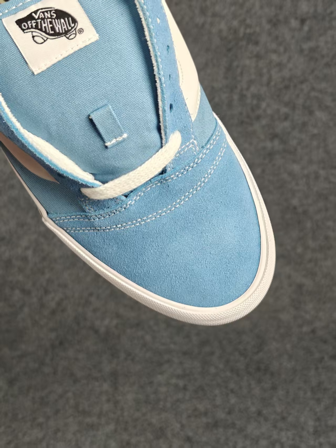 虎扑版!Vans Knu-Skool 低帮 KK57 纯原级别外贸订单!万斯经典 硫化翻毛皮板鞋 粗宽立体标 正品海鸥线 虎扑版!Vans Knu-Skool 低帮 KK57 纯原级别外贸订单!万斯经典 硫化翻毛皮板鞋 粗宽立体标 正品海鸥线