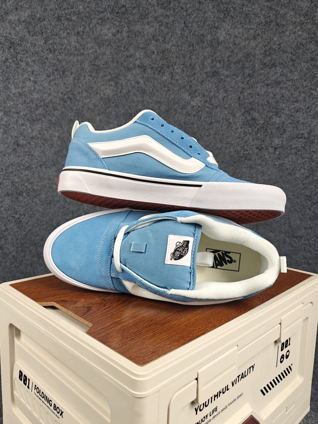 虎扑版!Vans Knu-Skool 低帮 KK57 纯原级别外贸订单!万斯经典 硫化翻毛皮板鞋 粗宽立体标 正品海鸥线 虎扑版!Vans Knu-Skool 低帮 KK57 纯原级别外贸订单!万斯经典 硫化翻毛皮板鞋 粗宽立体标 正品海鸥线