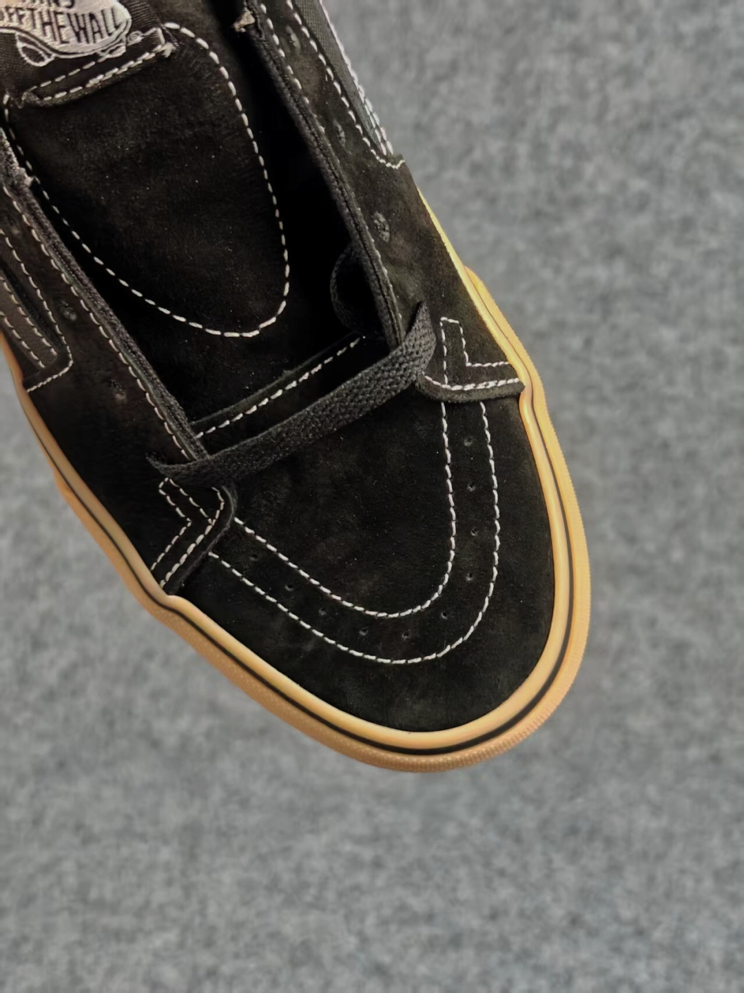 虎扑版！Vans Sk8-Low 低帮 K18V 纯原级别外贸订单！万斯经典 硫化帆布板鞋 正品海鸥线 鞋头包边完美 钢