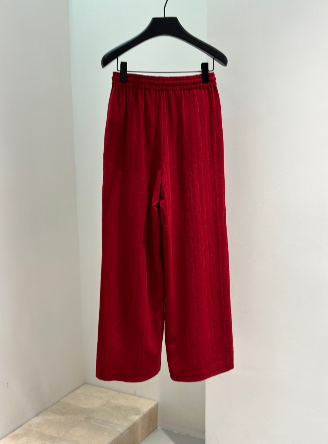 Women's Merino Wool Blend Lounge Pants - Elastic Waist Straight Leg Trousers 6 cmp a1756633692909 2580