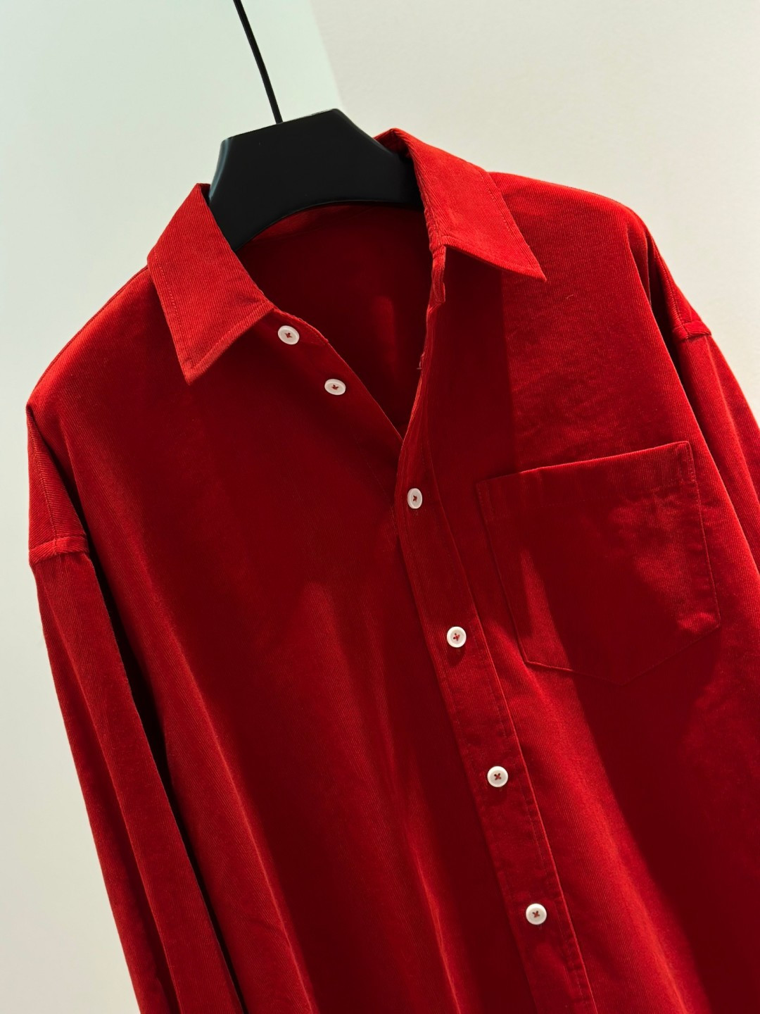 Lux WSX01 Fine Corduroy Shirt Relaxed Fit Long Sleeve Button Down 3 cmp a1758097131358 4835