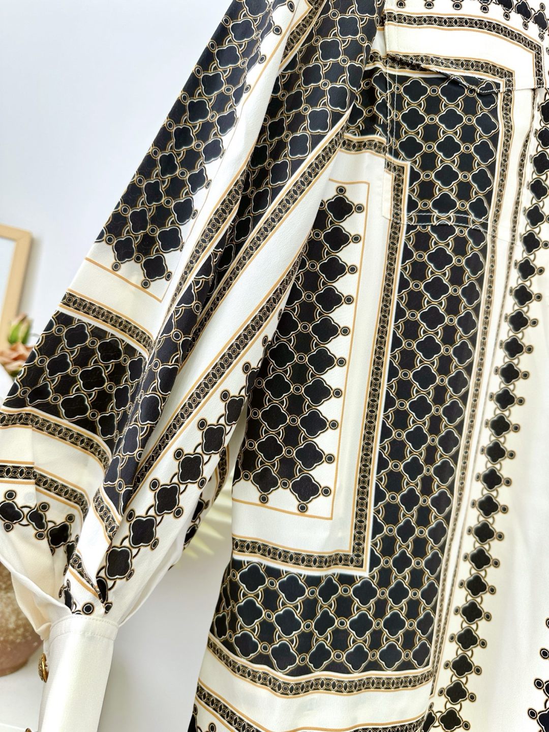 Zimmermann Hypnotic Pocket Detail Silk Blouse Lantern Long Sleeve Top 7 cmp a1760518821354 4327