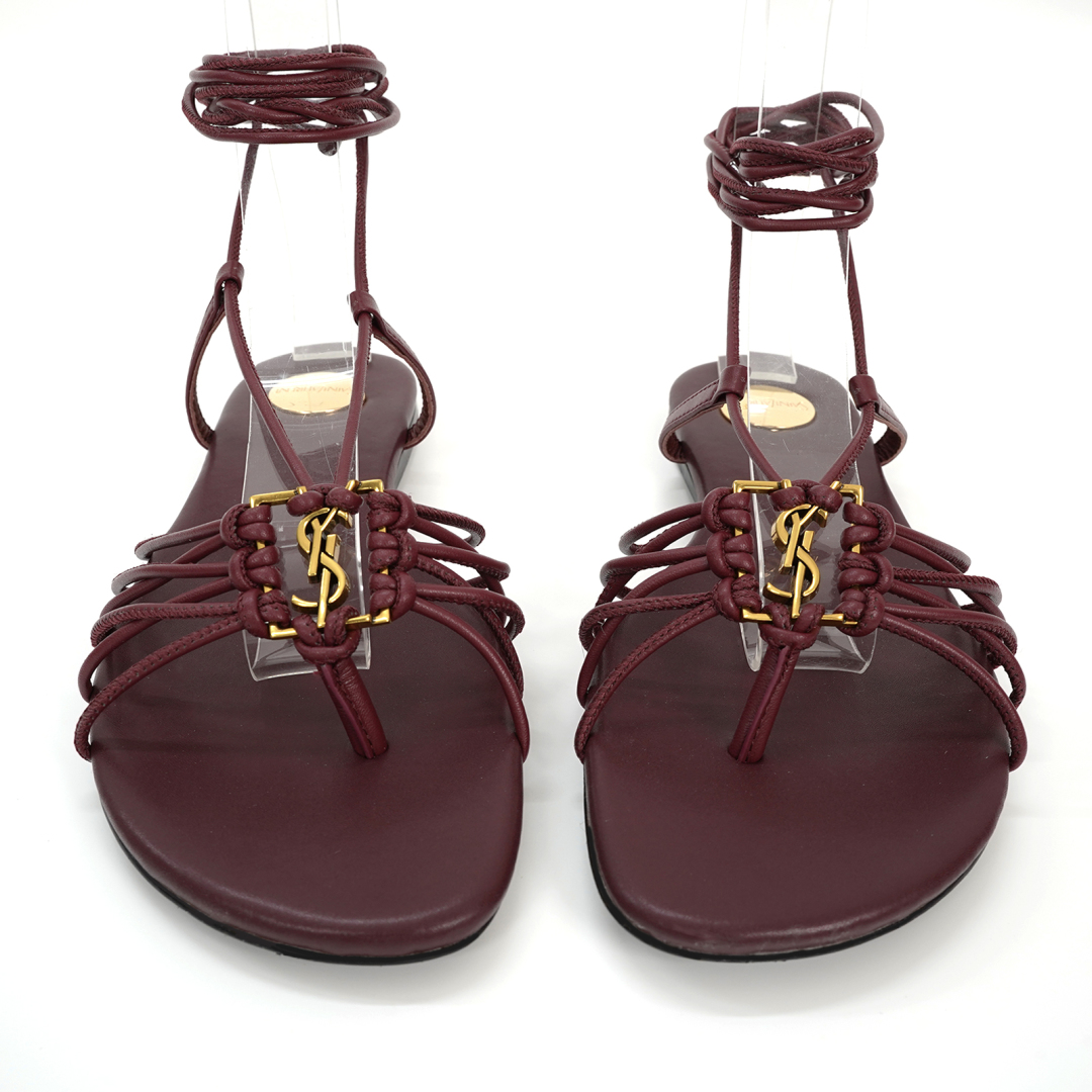 Yves Saint Laurent YSL Sandals: Classic Design with Unique Knitting and High-Fashion Appeal - 图片 4