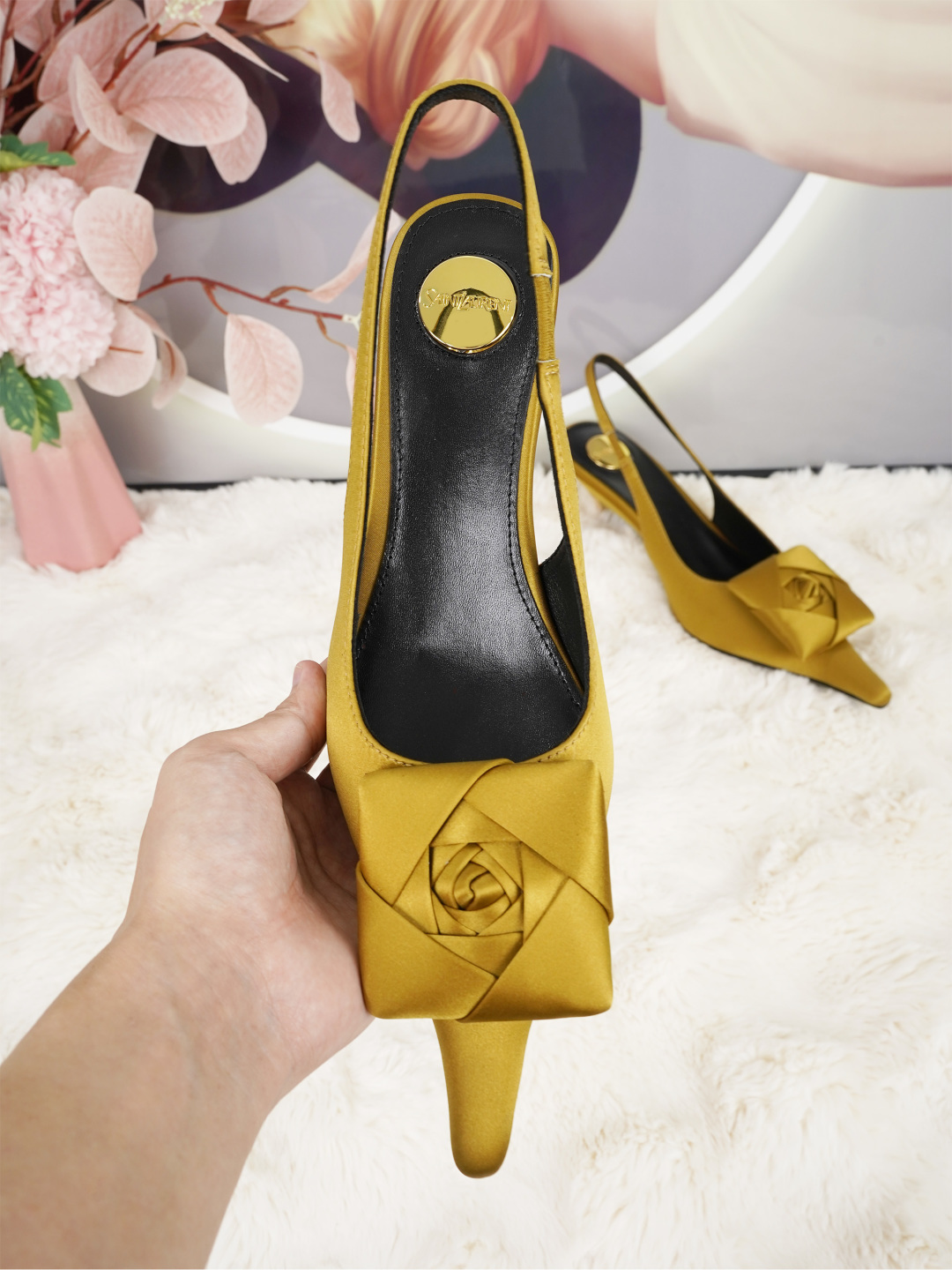Saint Laurent Shoe Collection crafted with premium materials and 4
