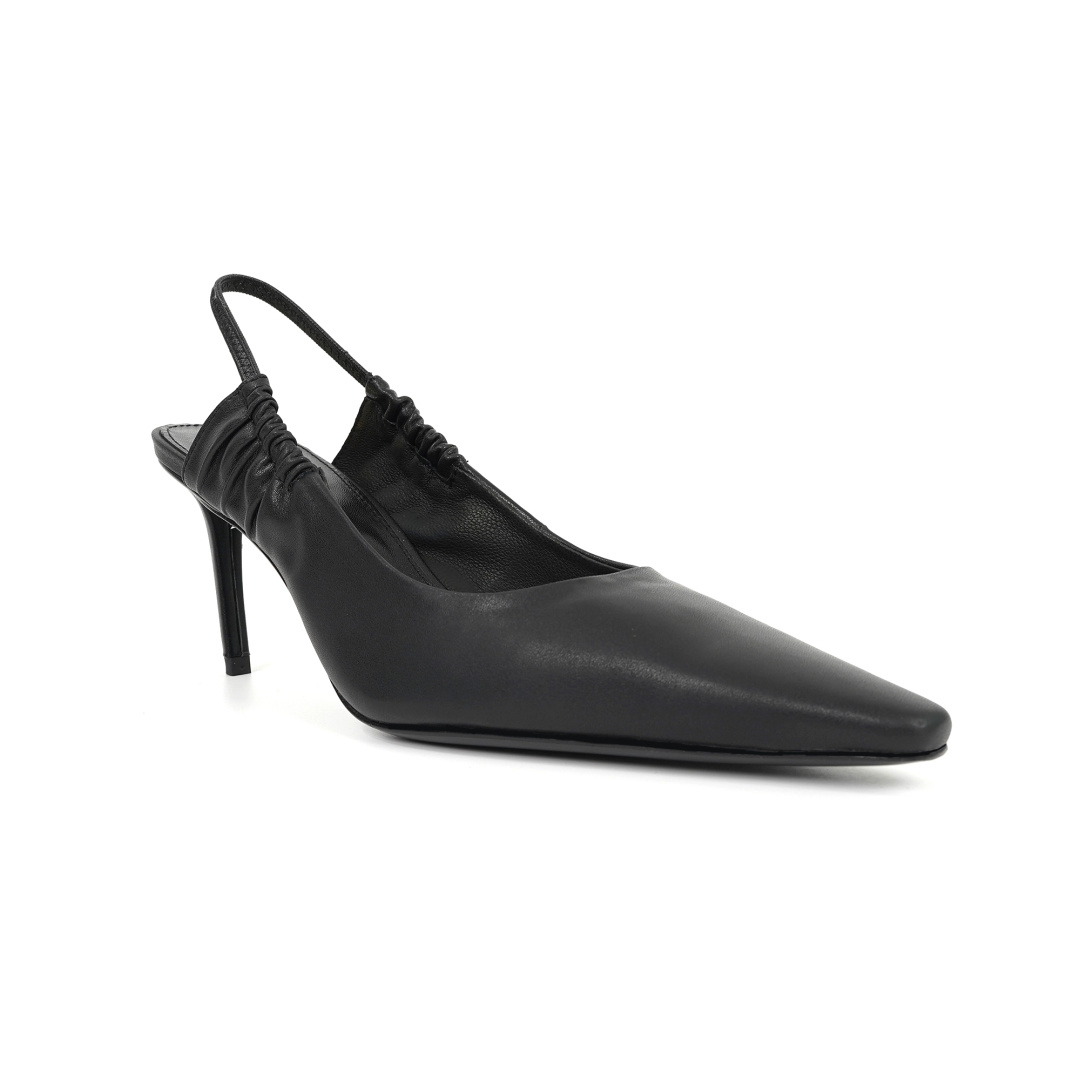 Saint Laurent Haute Couture Classic Luxury Leather Shoe Ref.10AC442B