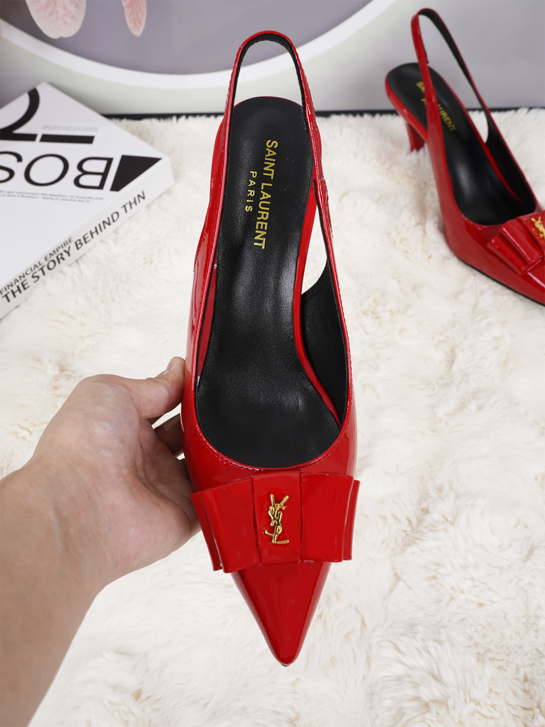 Saint Laurent 圣罗兰」YSL小尖头单鞋 6