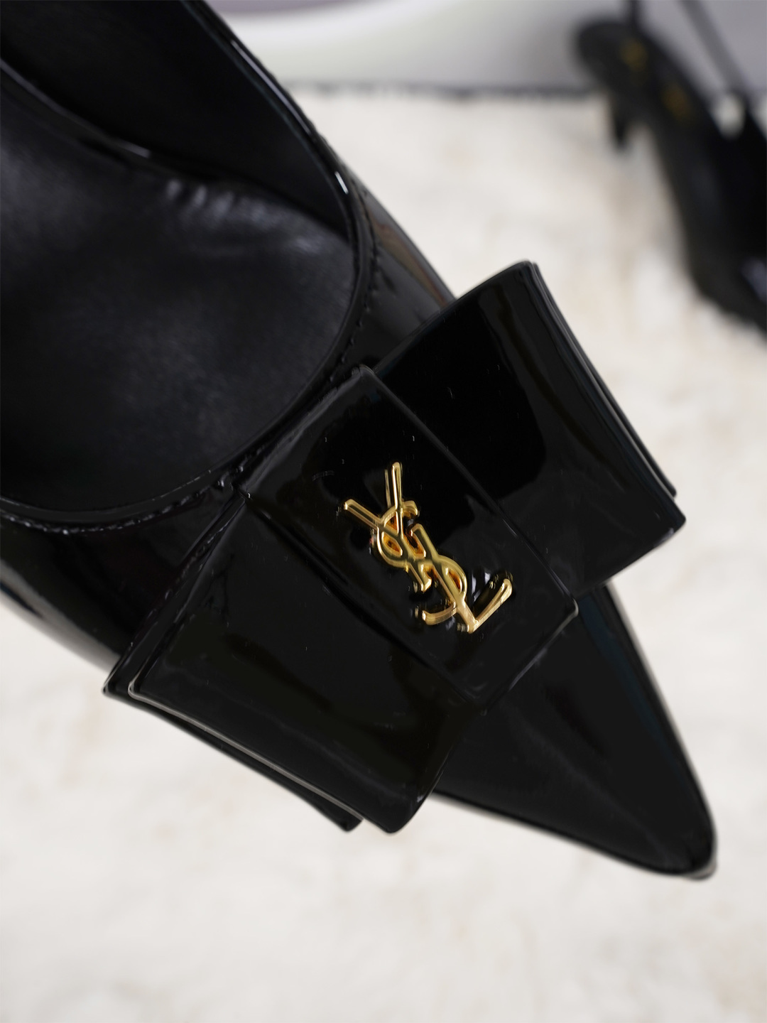 Saint Laurent 圣罗兰」YSL小尖头单鞋 5