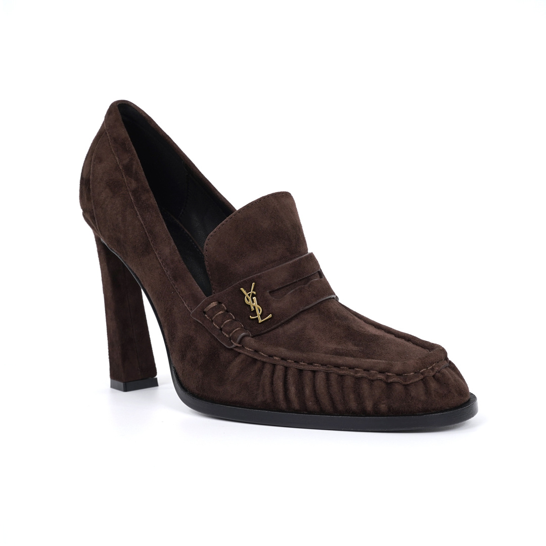 Saint Laurent Classic Luxury Leather Shoe Loafer Ref 2