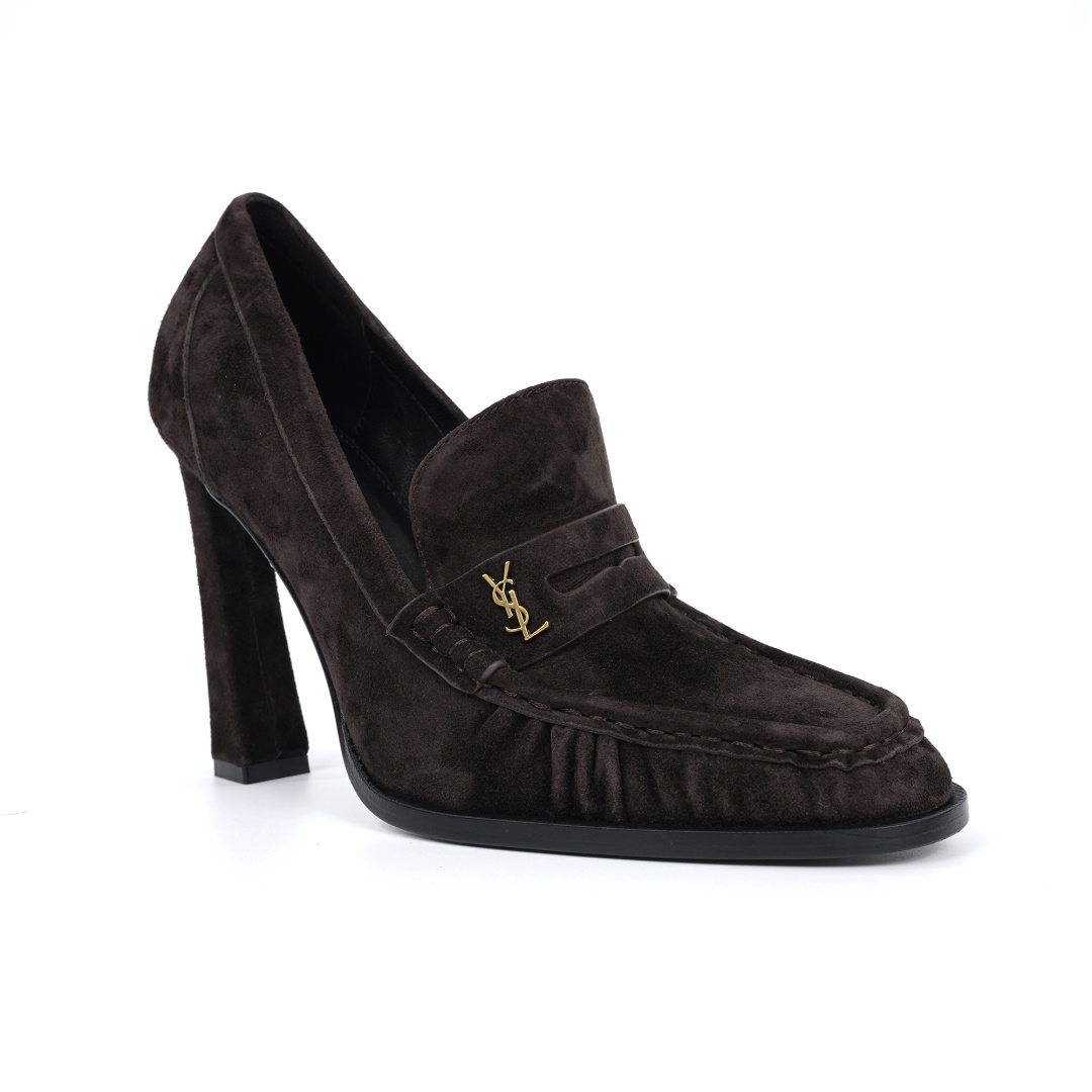 Saint Laurent Classic Luxury Leather Shoe Loafer Ref 3