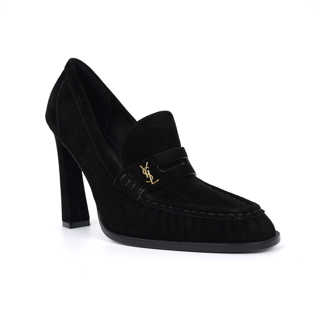 Saint Laurent Classic Luxury Leather Shoe Loafer Ref 4