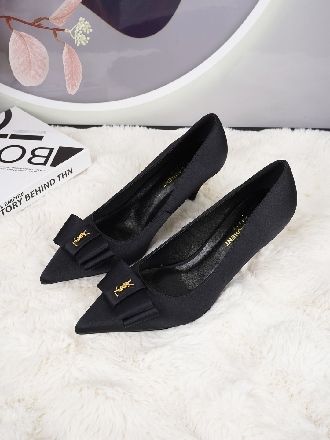 Saint Laurent Classic Luxury Leather Shoe Loafer Shoes Ref 6