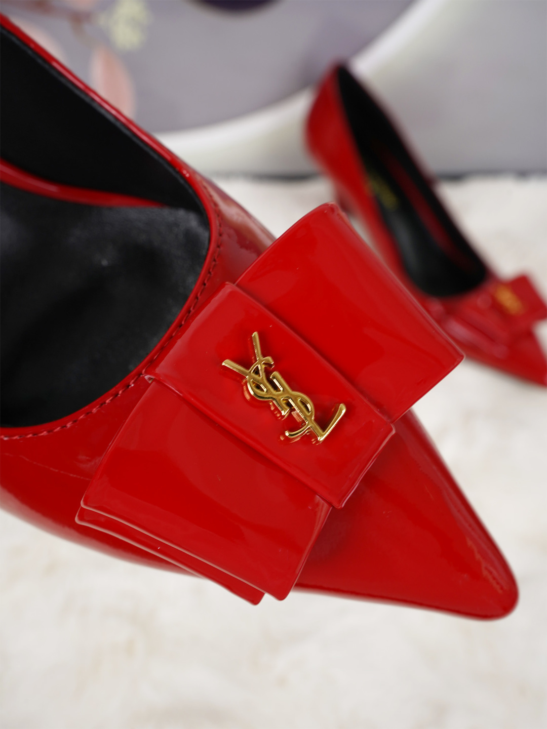 Saint Laurent 圣罗兰」YSL小尖头单鞋 3