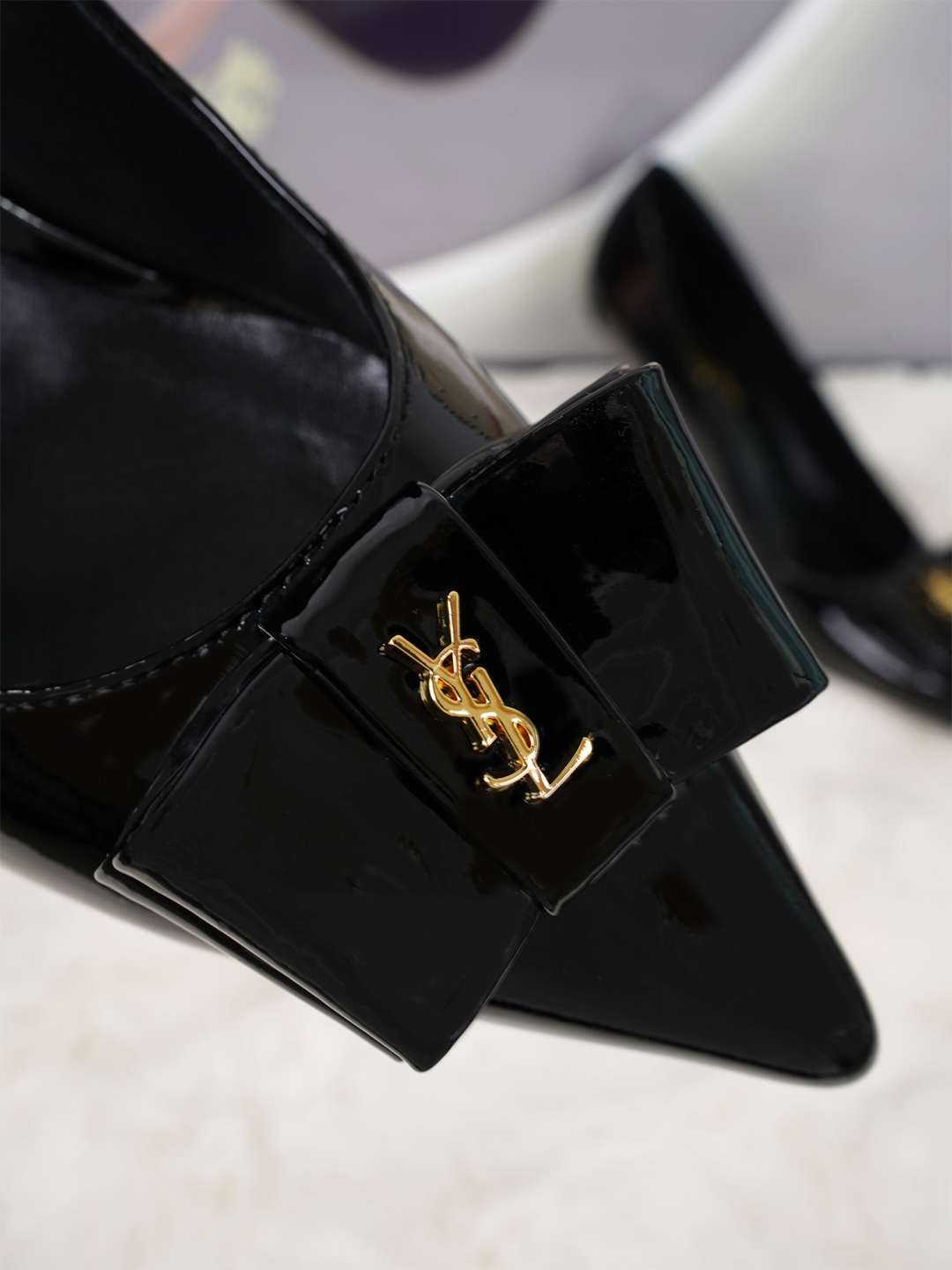 Saint Laurent Classic Luxury Leather Shoe Loafer Shoes Ref 3