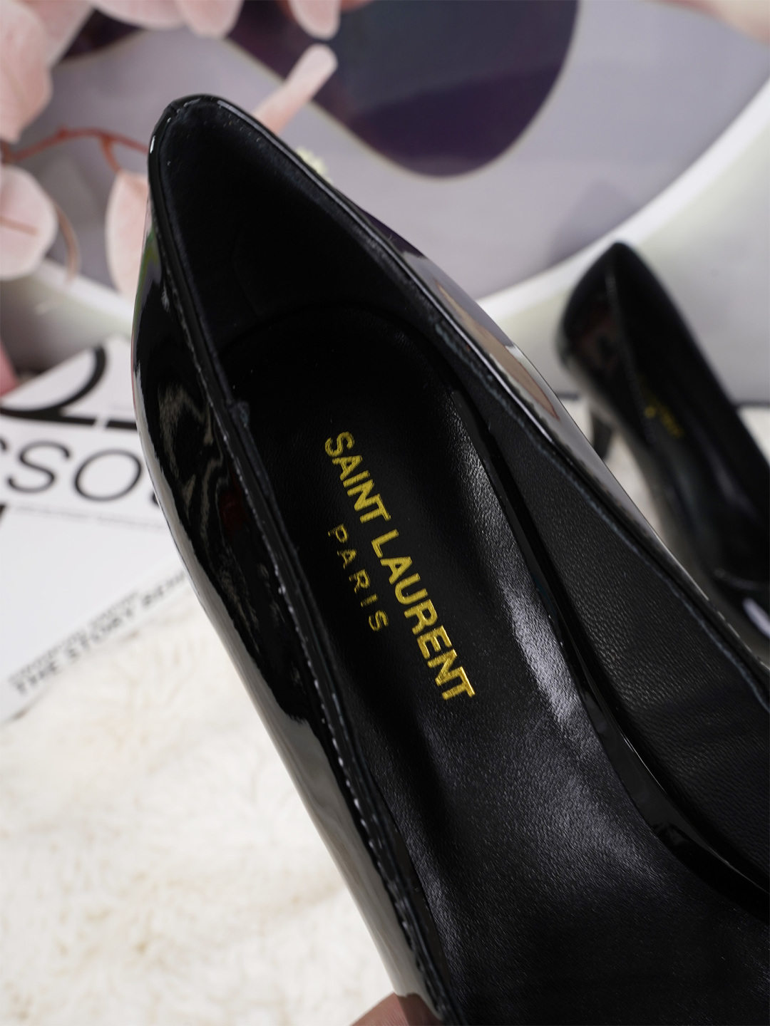 Saint Laurent Classic Luxury Leather Shoe Loafer Shoes Ref 2
