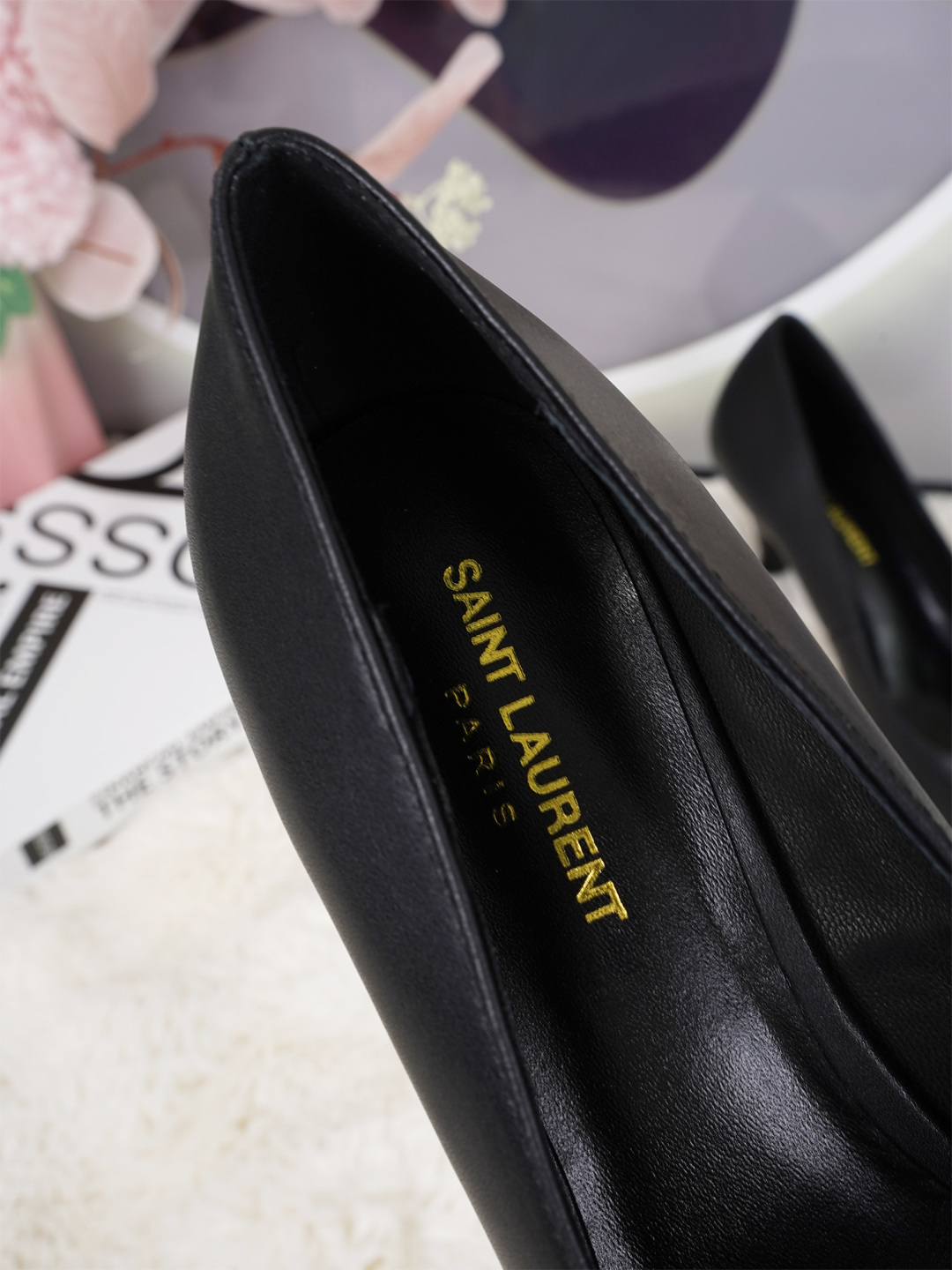 Saint Laurent Classic Luxury Leather Shoe Loafer Shoes Ref 2