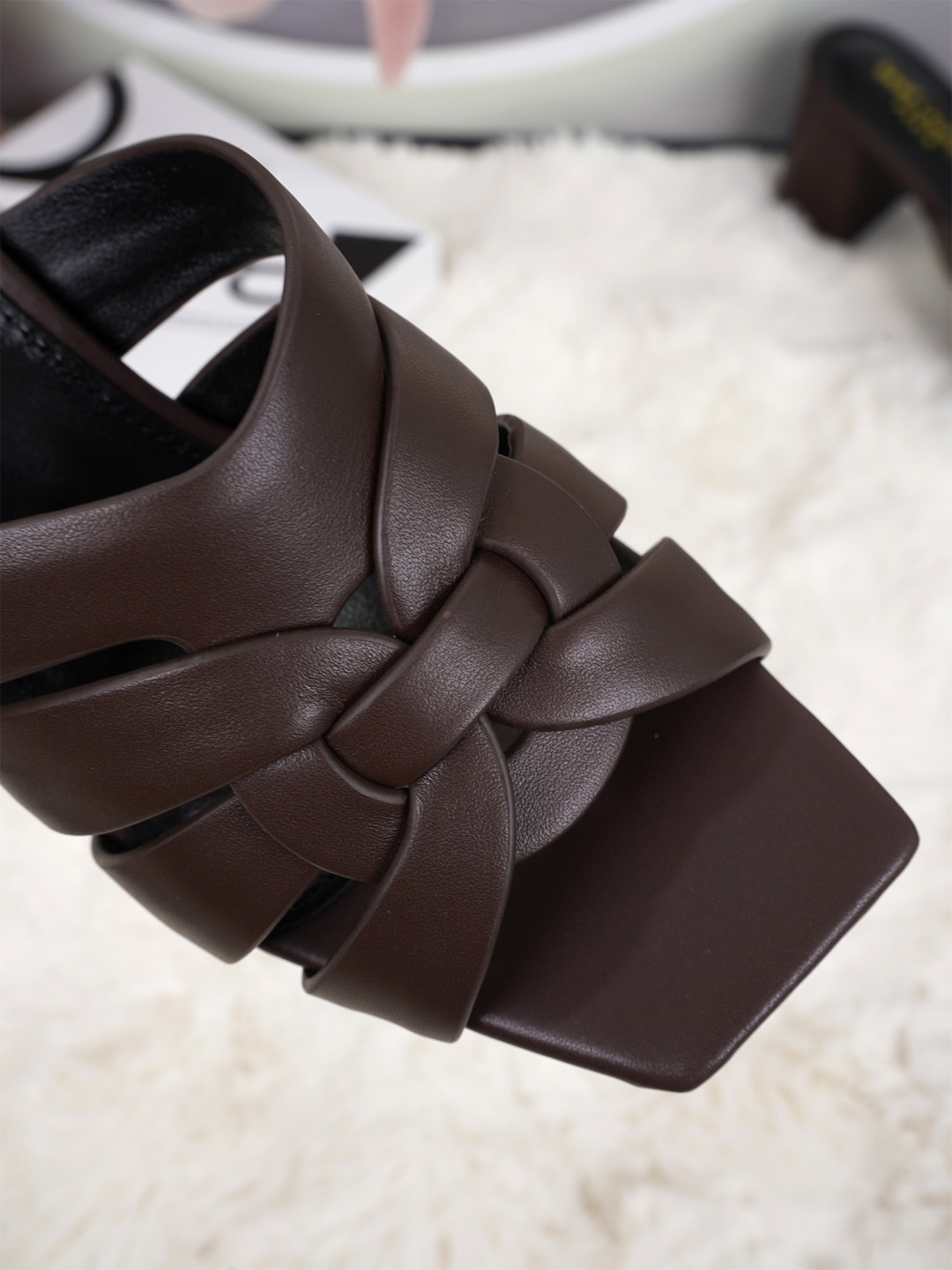 圣罗兰 Saint Laurent 经典高奢皮鞋男鞋女鞋鞋履高跟鞋 #FB079E9A 3