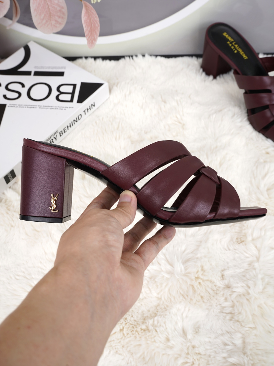 圣罗兰 Saint Laurent 经典高奢皮鞋男鞋女鞋鞋履高跟鞋 #2DDC7FB1 2