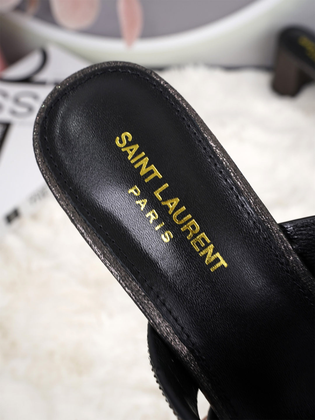 圣罗兰 Saint Laurent 经典高奢皮鞋男鞋女鞋鞋履高跟鞋 #644E38FA 5