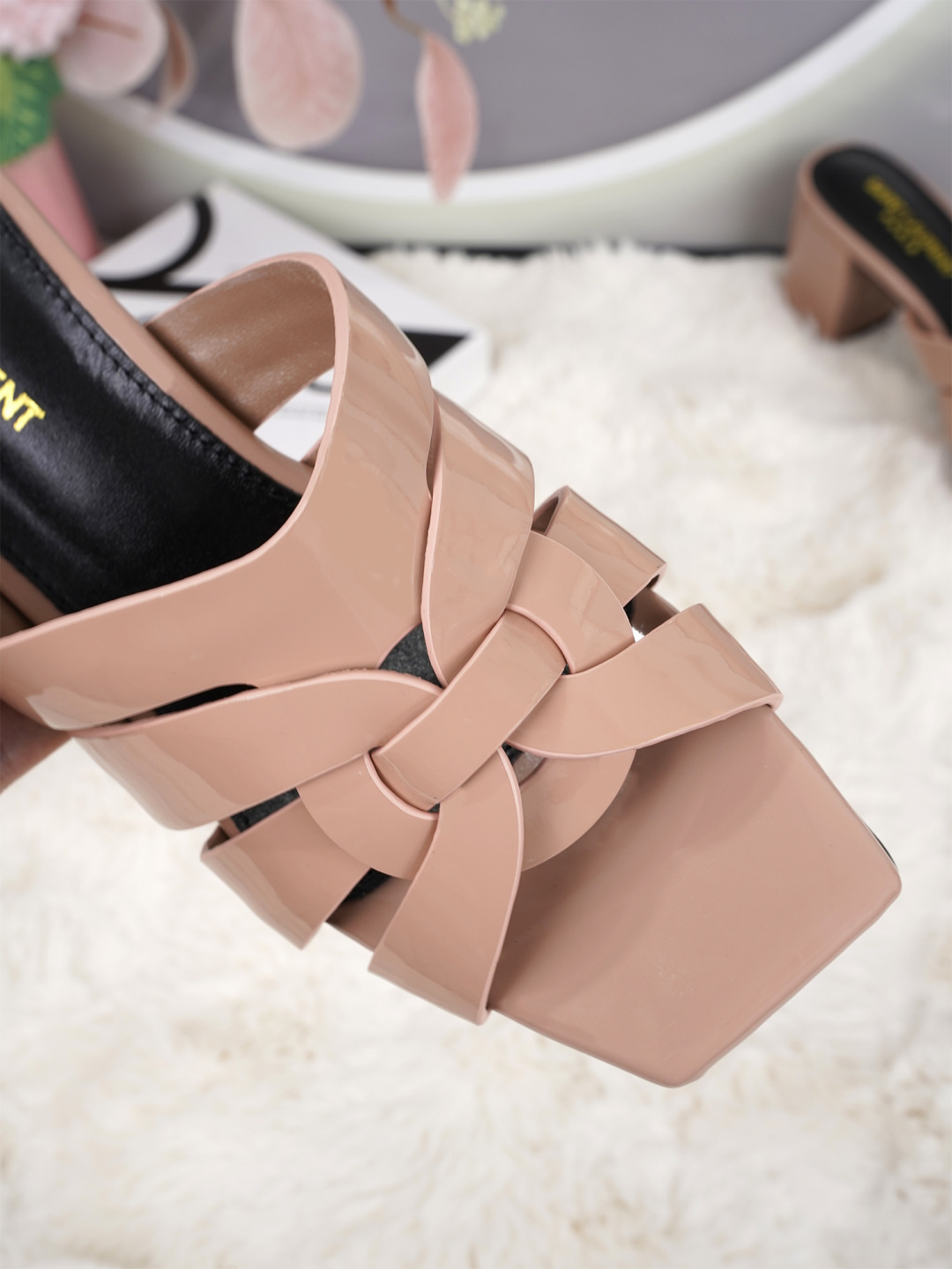 Saint Laurent Classic Luxury Leather Shoe Loafer Shoes Ref 4