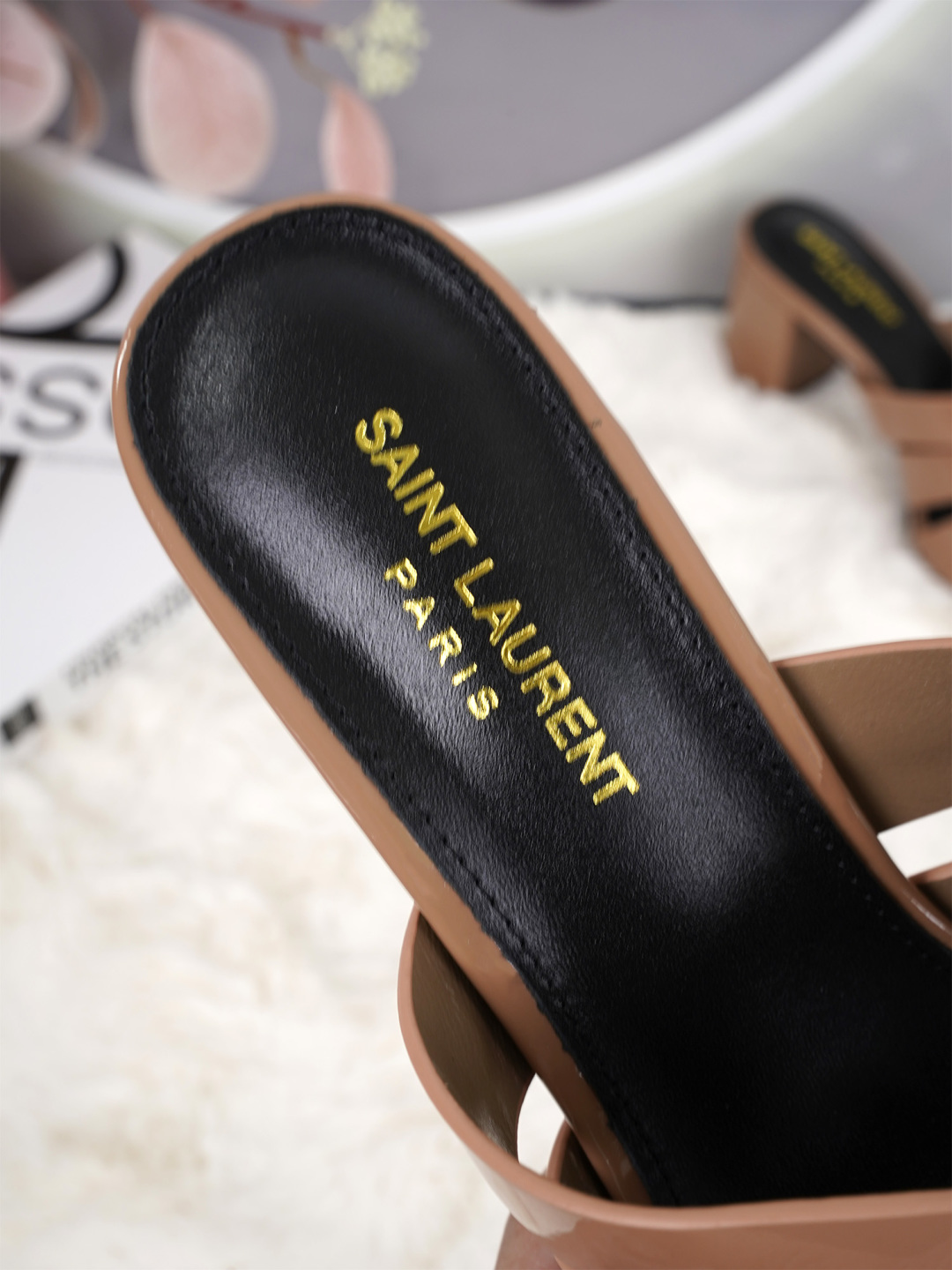 Saint Laurent Classic Luxury Leather Shoe Loafer Shoes Ref 5