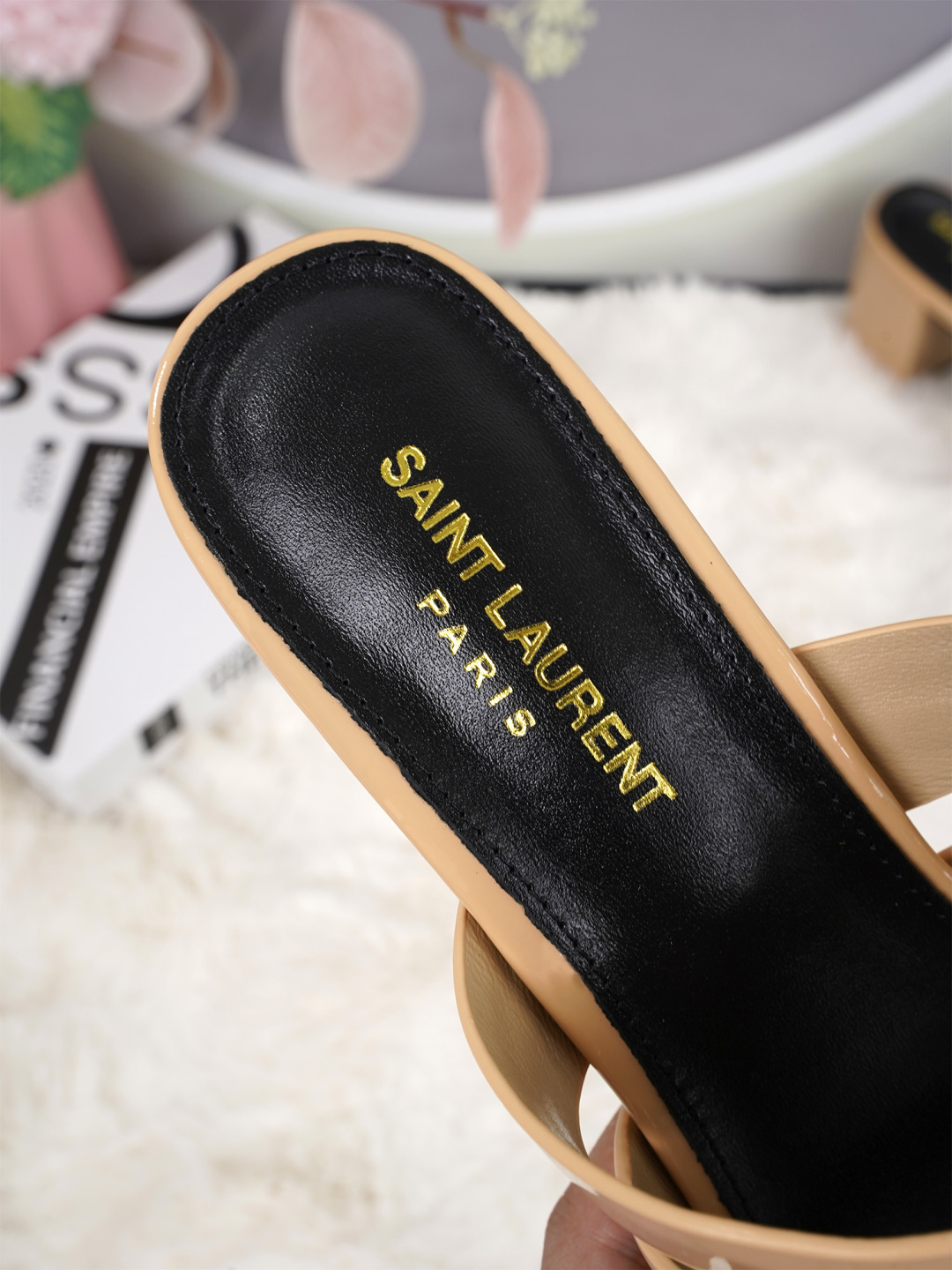 Saint Laurent Classic Luxury Leather Shoe Loafer Shoes Ref 5