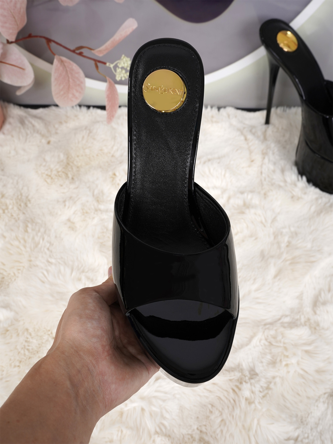 圣罗兰 Saint Laurent 经典高奢皮鞋男鞋女鞋鞋履高跟鞋 #9759E5CE 5