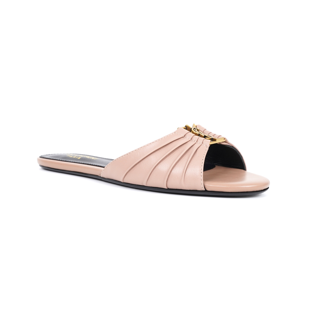 Saint Laurent Classic Luxury Leather Shoe Loafer Shoes Ref 4