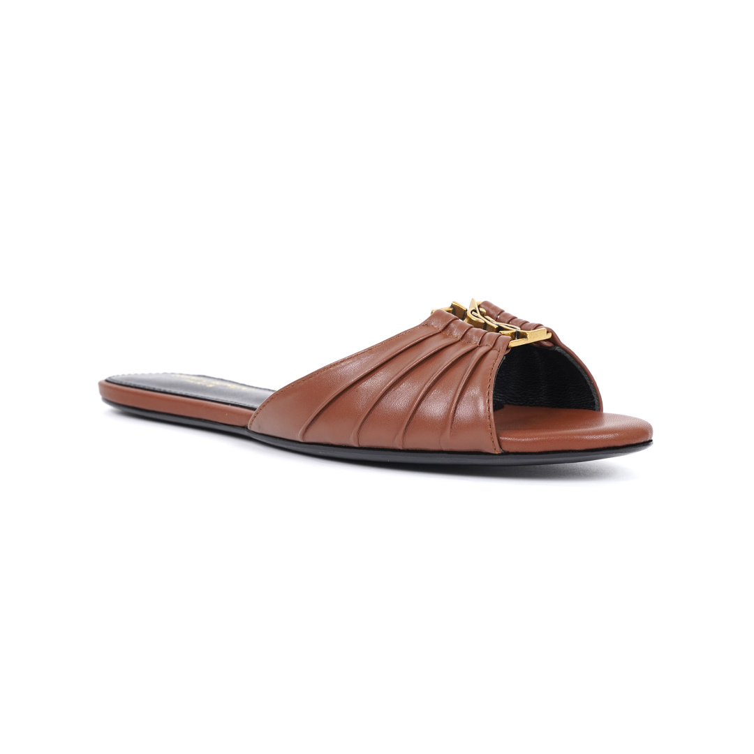 Saint Laurent Classic Luxury Leather Shoe Loafer Shoes Ref 9