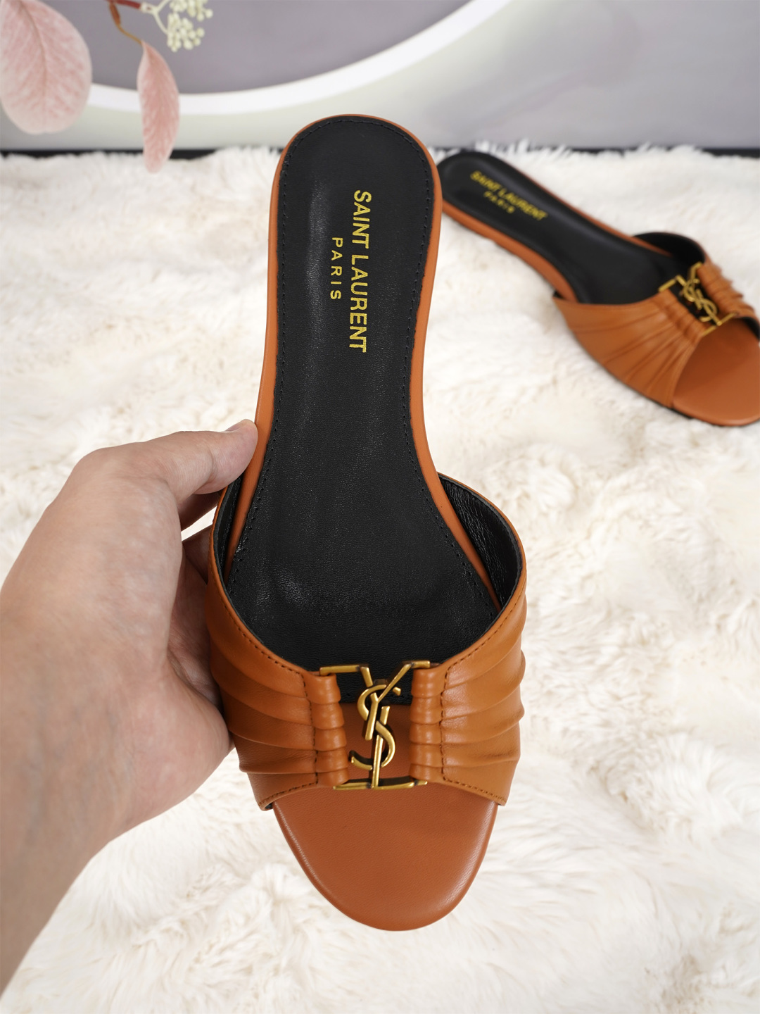 圣罗兰 Saint Laurent 经典高奢皮鞋男鞋女鞋鞋履高跟鞋 #FD25F4EE 3