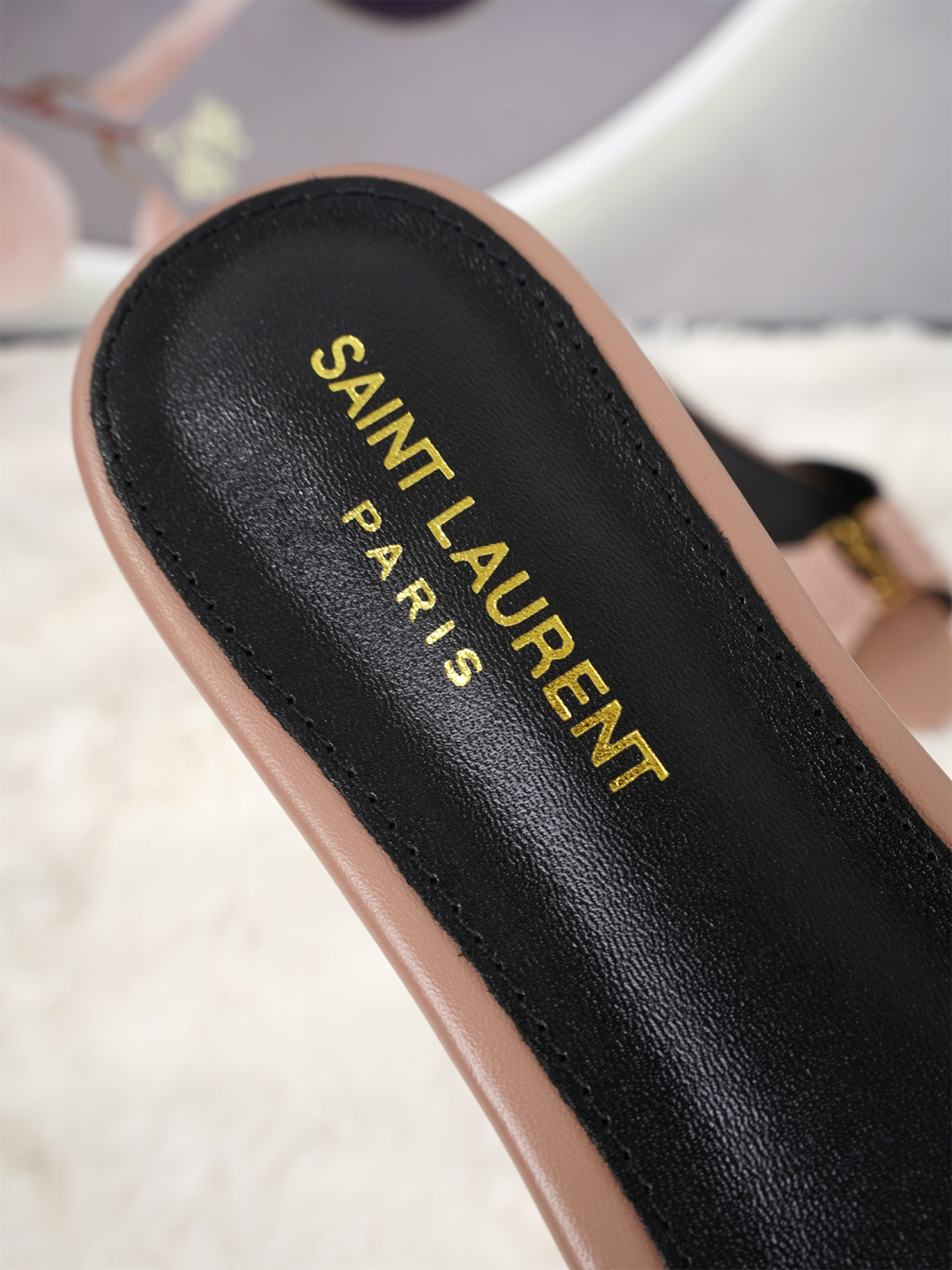 Saint Laurent Classic Luxury Leather Shoe Loafer Shoes Ref 5