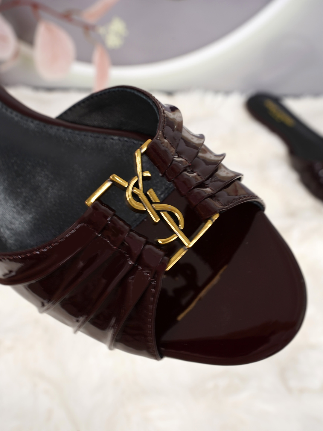 Saint Laurent Classic Luxury Leather Shoe Loafer Shoes Ref 6