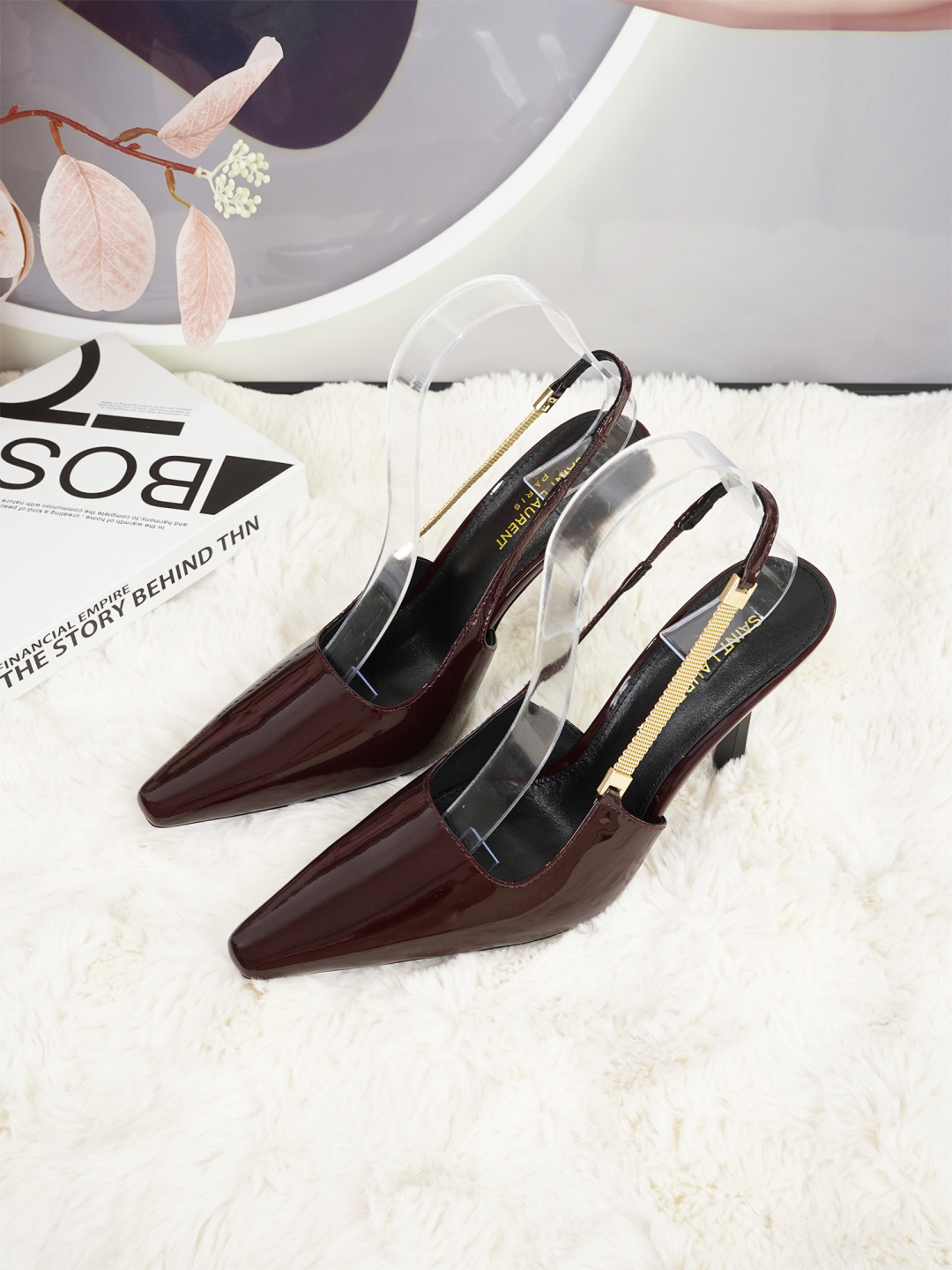 Saint Laurent Classic Luxury Leather Shoe Loafer Shoes Ref 6