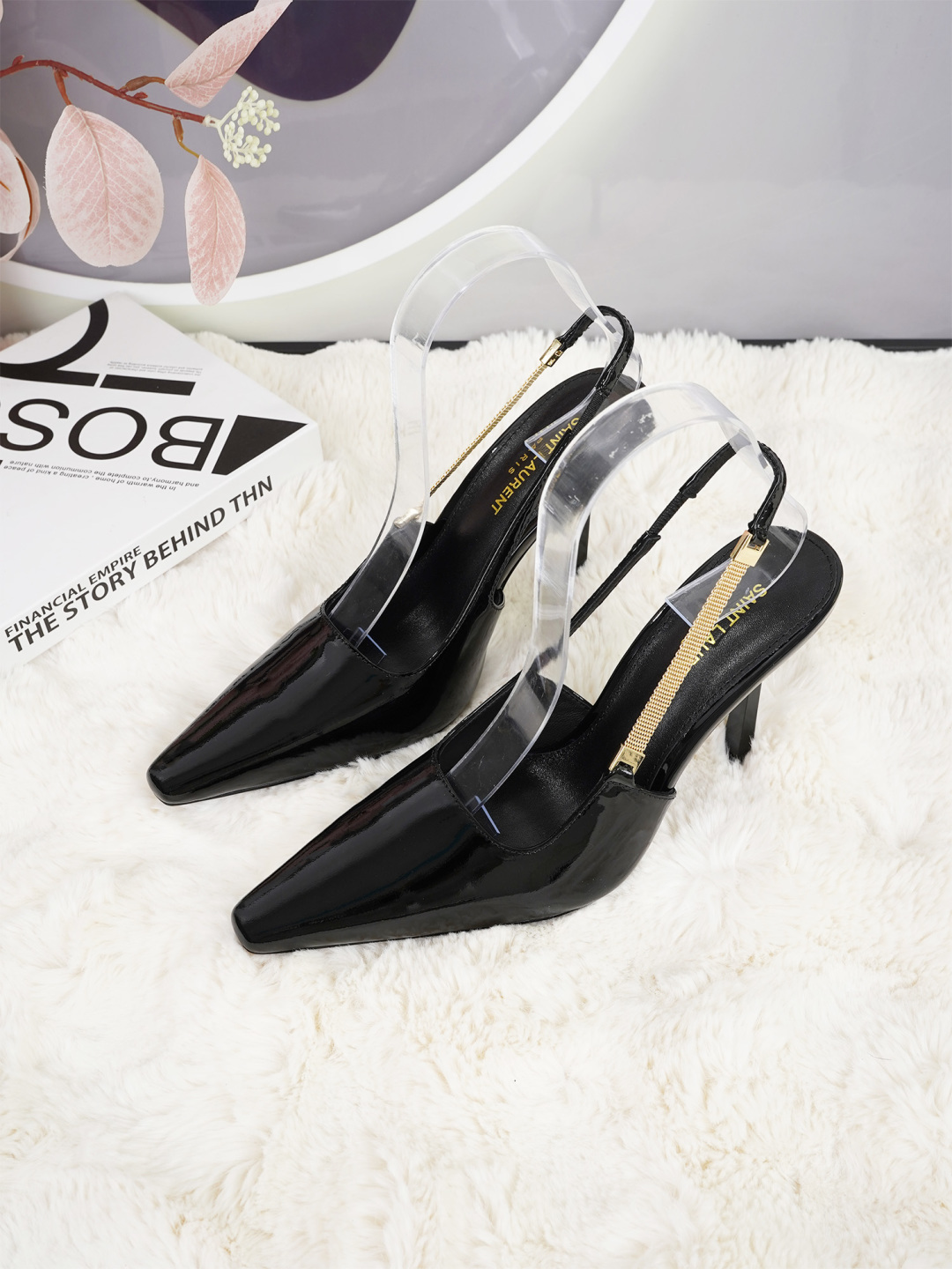 Saint Laurent Classic Luxury Leather Shoe Loafer Shoes Ref 6