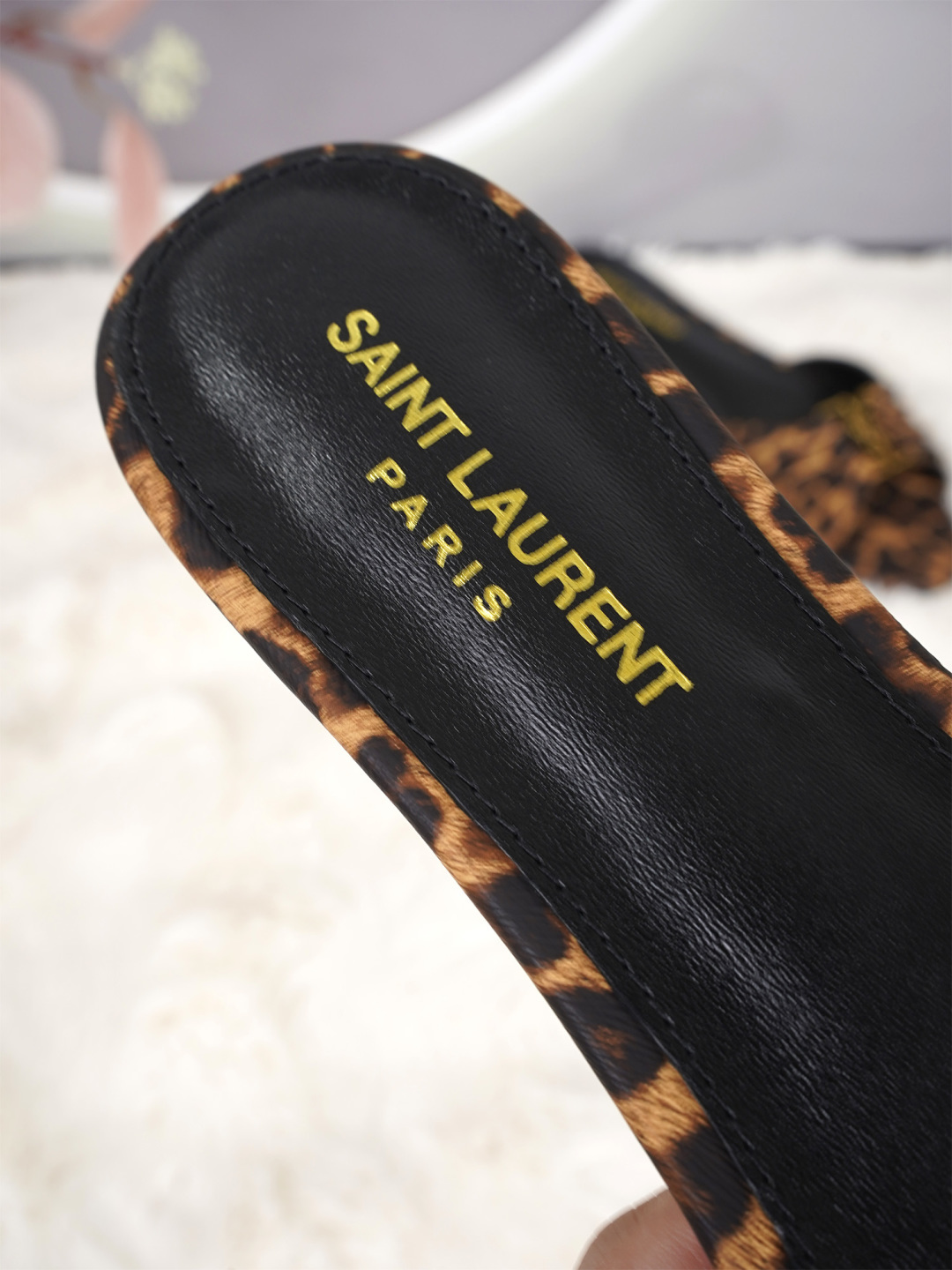 圣罗兰 Saint Laurent 经典高奢皮鞋男鞋女鞋鞋履高跟鞋 #F8B3C551 5