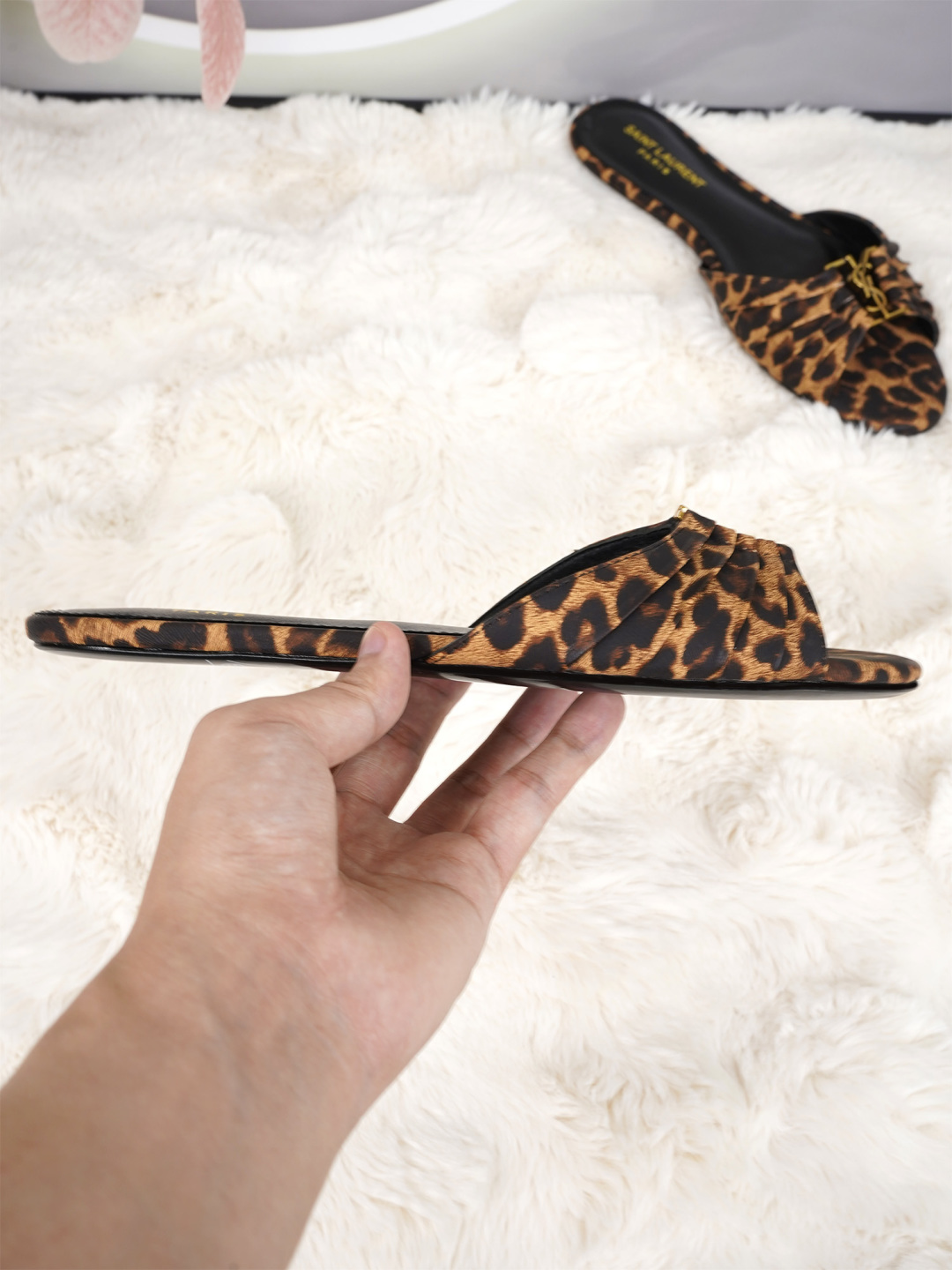 圣罗兰 Saint Laurent 经典高奢皮鞋男鞋女鞋鞋履高跟鞋 #F8B3C551 3