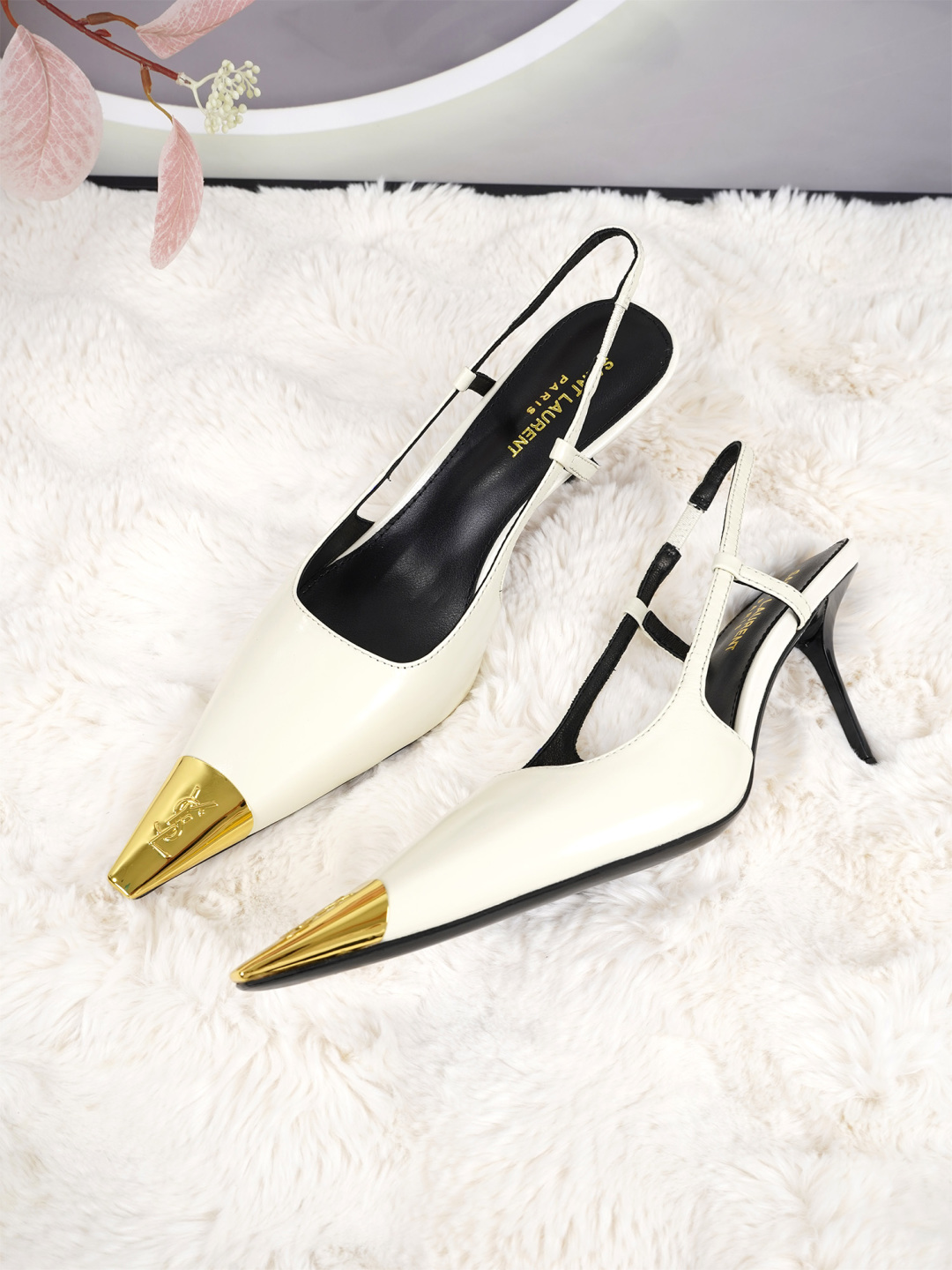 圣罗兰 Saint Laurent 经典高奢皮鞋男鞋女鞋鞋履高跟鞋 #0802C4C0 2