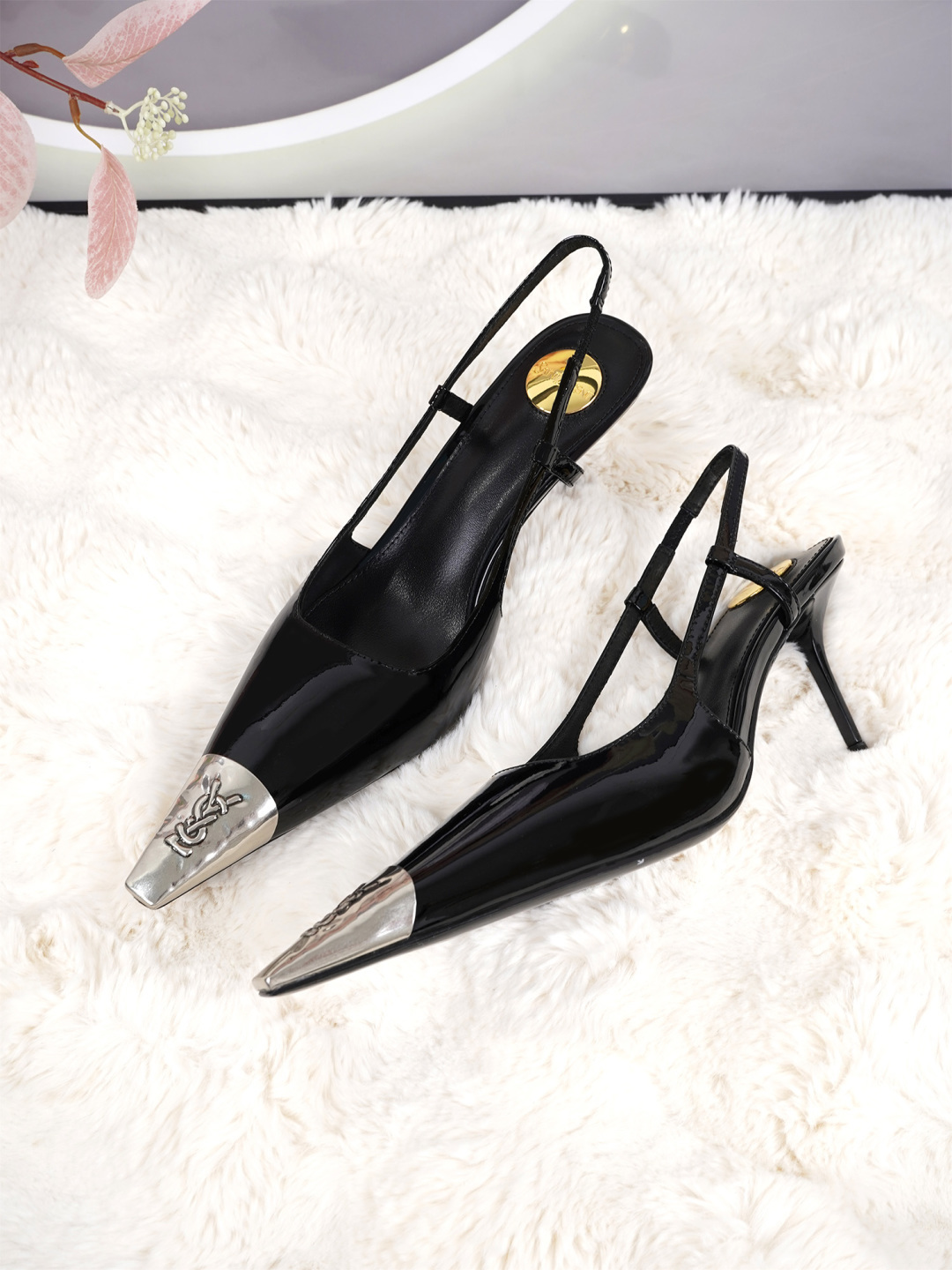 圣罗兰 Saint Laurent 经典高奢皮鞋男鞋女鞋鞋履高跟鞋 #C8767E60 2