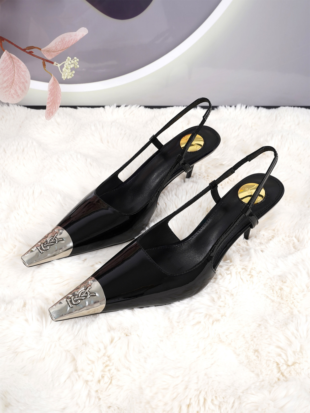 圣罗兰 Saint Laurent 经典高奢皮鞋男鞋女鞋鞋履高跟鞋 #C8767E60 7