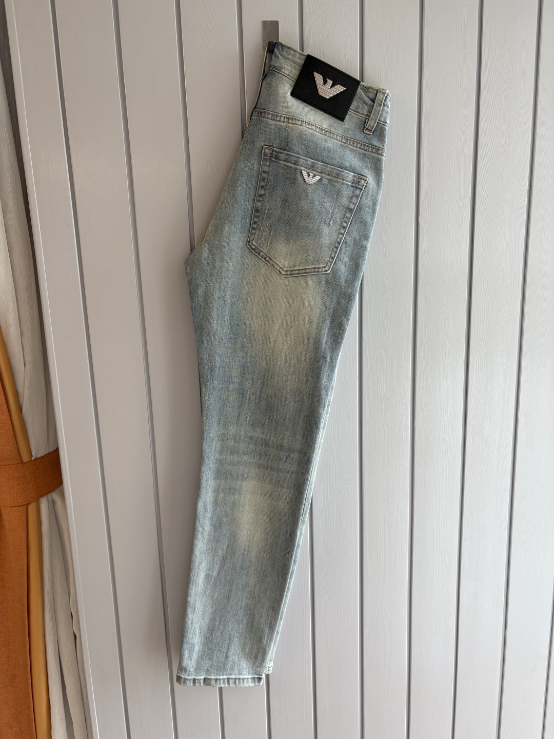 Original Water-Washing Jeans with Top-Level Embroidery and Luxurious Craftsmanship - 图片 2