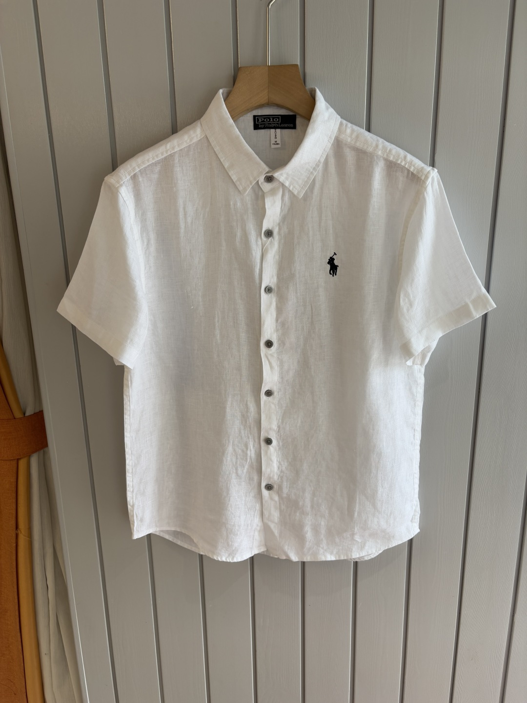 NO:463671,Lav Lauren's new pure linen simple and versatile casual shirt for summer 2025, comfortable and breathable fabric and fashionable versatile color white, original erotic color, dark blue Size M-3XL, alexander wang19860909拉夫劳伦2025年夏季新款纯亚麻简约百搭休闲衬衣,面料舒适透气&时尚百搭 颜色白色、原麻色、深蓝色 尺码M-3XL,,alexander wang,Men's clothing