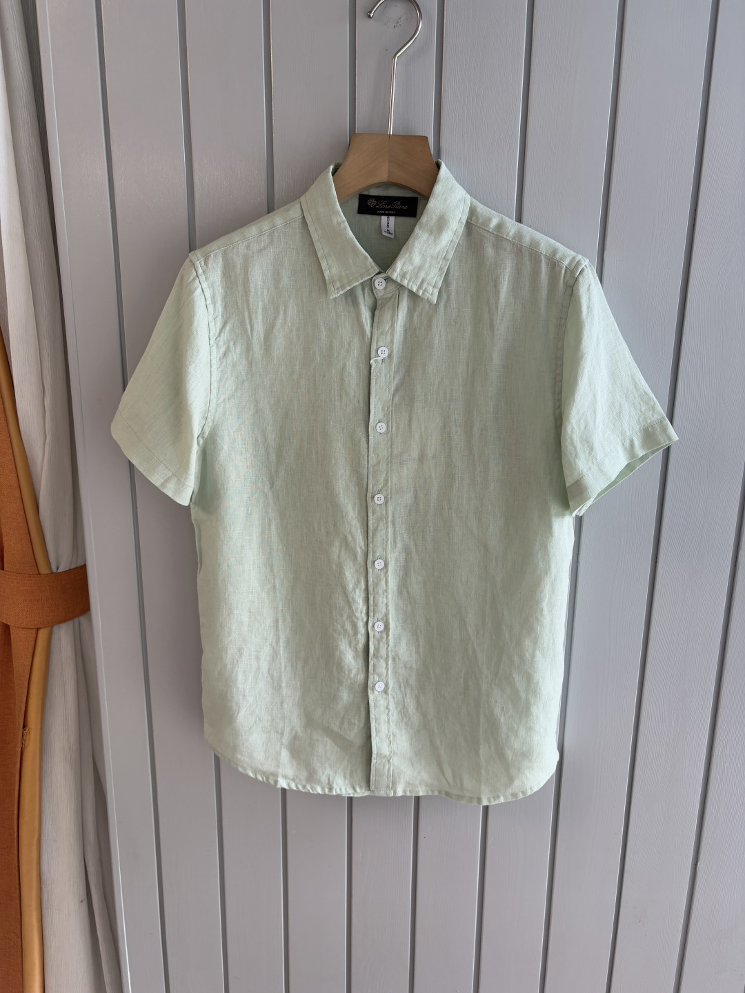 NO:458035,Lp summer new pure linen simple and versatile casual shirt, comfortable and breathable fabric & fashionable versatile color white, original erotic color, dark blue, lake blue, dark gray, dark blue Size M-3XL, loro piana, alexander wang19860909Lp年夏季新款纯亚麻简约百搭休闲衬衣,面料舒适透气&时尚百搭 颜色白色、原麻色、深蓝色、湖水蓝、深灰色、深蓝色 尺码M-3XL,,loro piana,alexander wang,Men's clothing