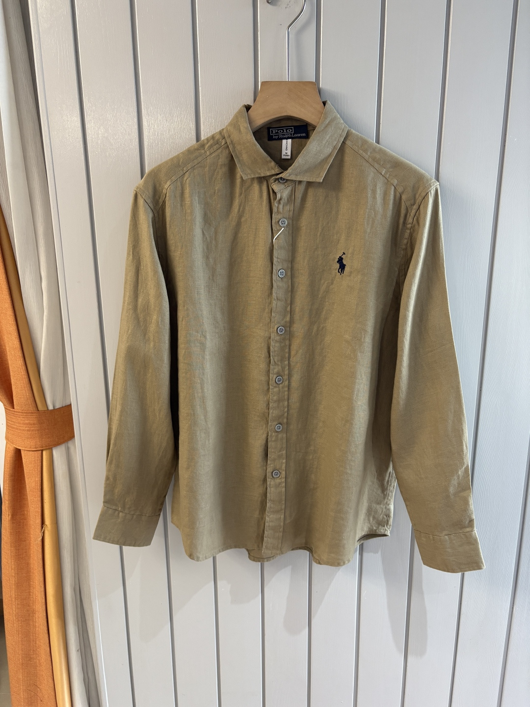 NO:510740,Lav Lauren's new pure linen simple and versatile casual shirt for summer 2025, comfortable and breathable fabric and fashionable versatile color white, original erotic color, khaki, green Size M-3XL,,alexander wang19860909拉夫劳伦2025年夏季新款纯亚麻简约百搭休闲衬衣,面料舒适透气&时尚百搭 颜色白色、原麻色、卡其、绿色 尺码M-3XL,,alexander wang,Men's clothing