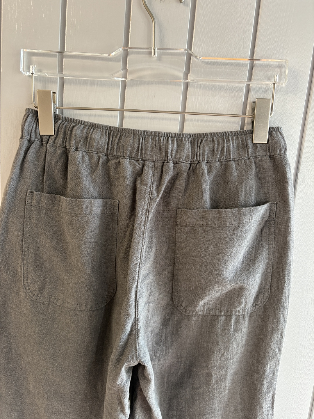 L2025年秋季新款70%苎麻30%棉简约百搭薄款透气直筒休闲短裤🩳面料柔软舒适透气&休闲百搭
尺码：M