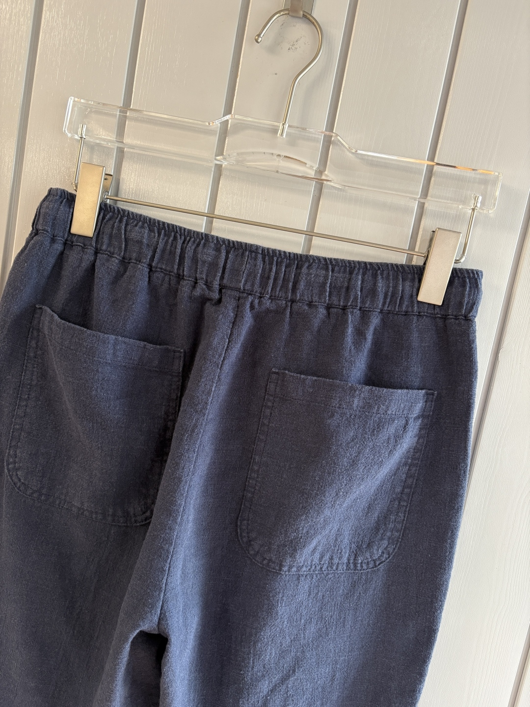 L2025年秋季新款70%苎麻30%棉简约百搭薄款透气直筒休闲短裤🩳面料柔软舒适透气&休闲百搭
尺码：M